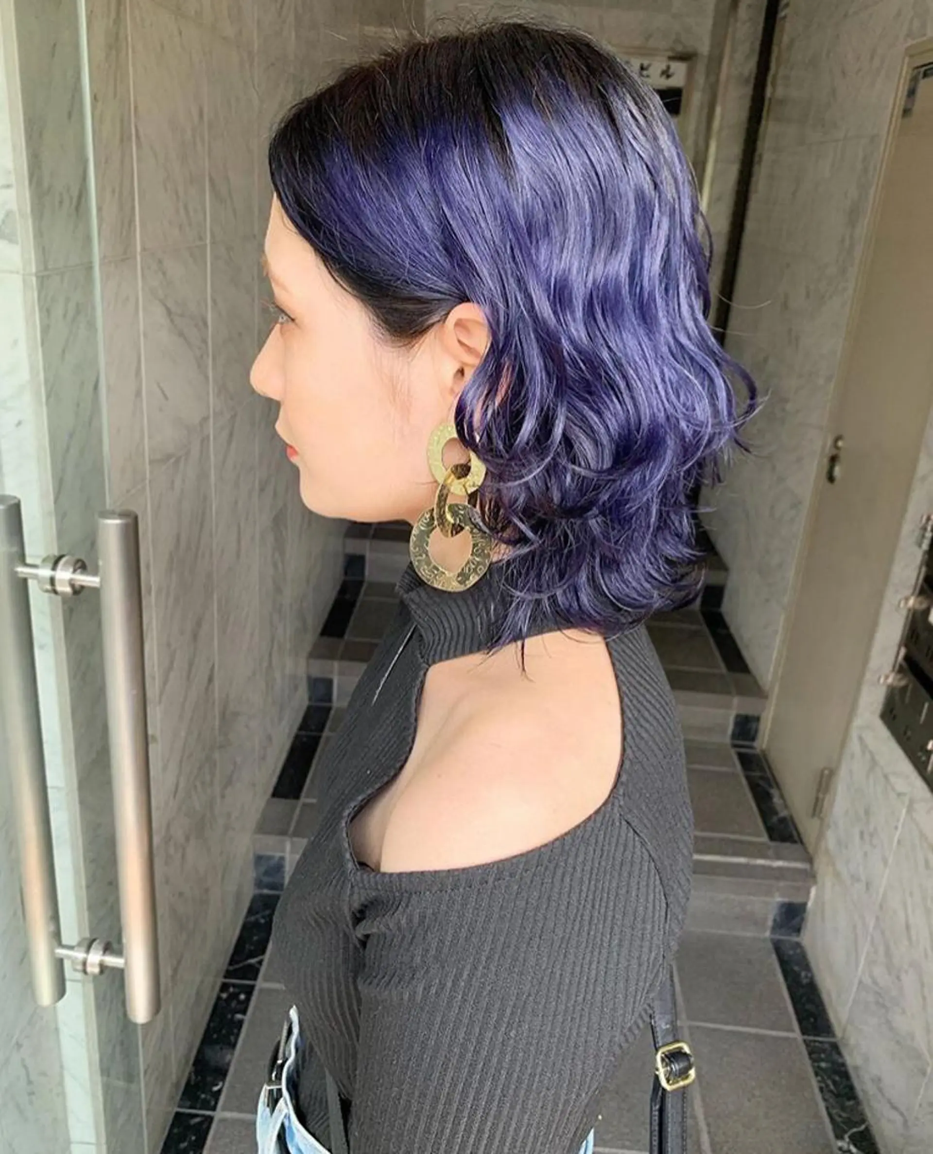 ミディアム カラー 🧡色落ちまで2度綺 麗なカラー🧡ヨシキのヘアスタイル