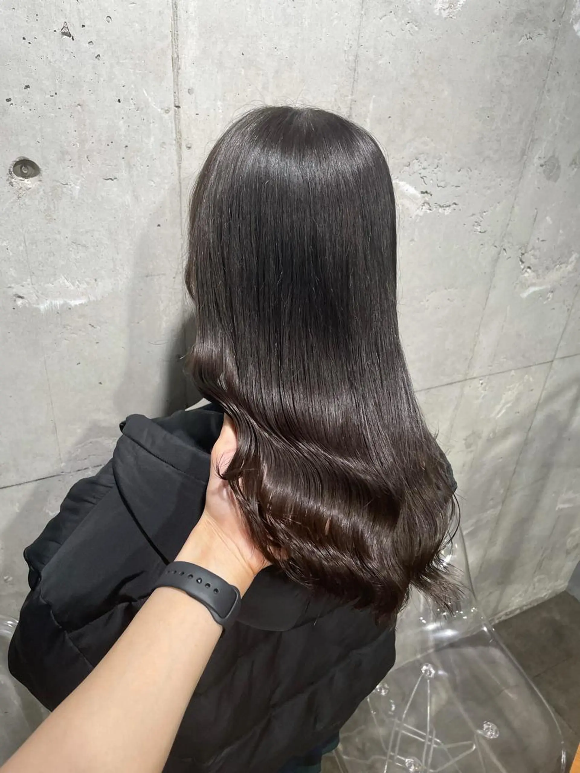 ロング カラー カット ヘアカラー トリートメント ヘッドスパ ヘアセット ベージュカラー💖 やすひろのヘアスタイル