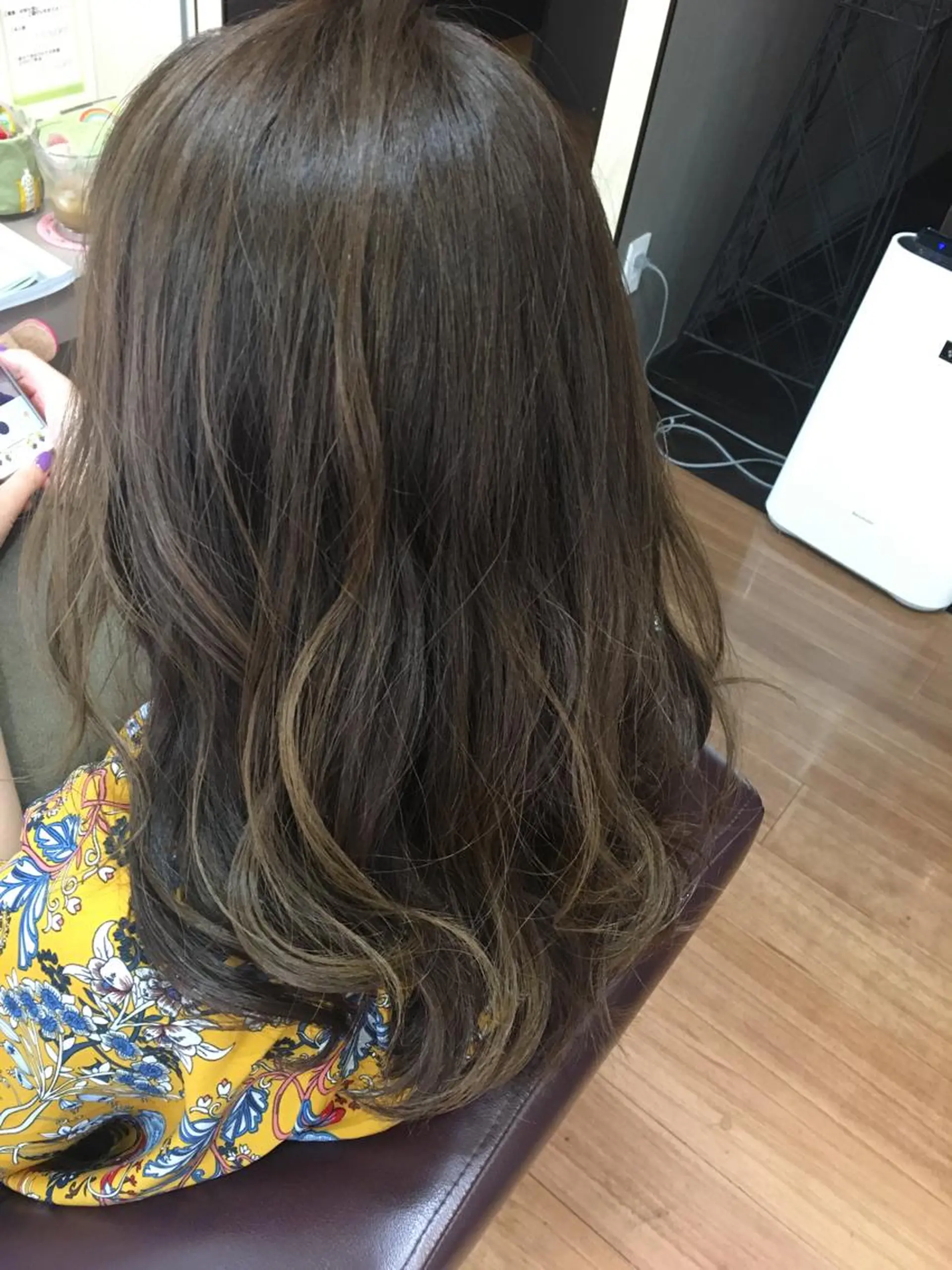 ロング カラー ルシードスタイルルッツ所属・佐川 絢のヘアスタイル