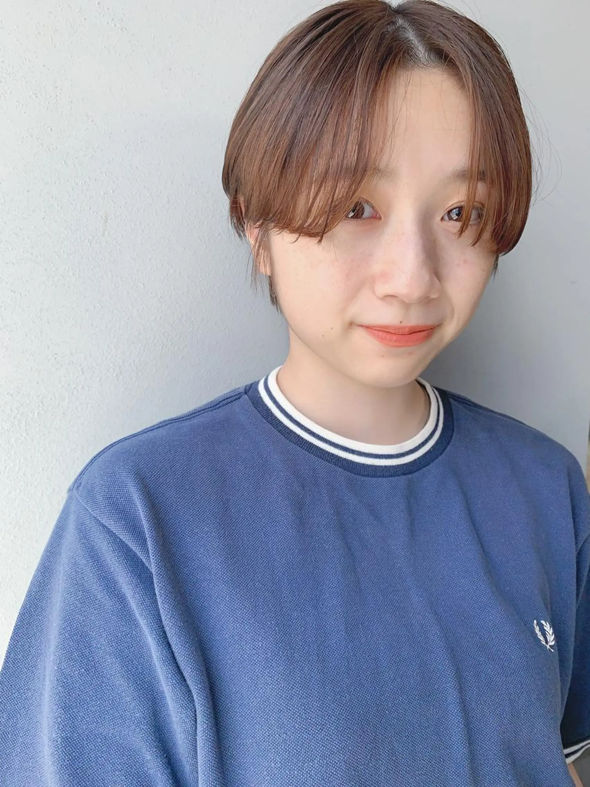 ショート ボブパーマコテ巻き風 パーマNo1深江秀平のヘアスタイル