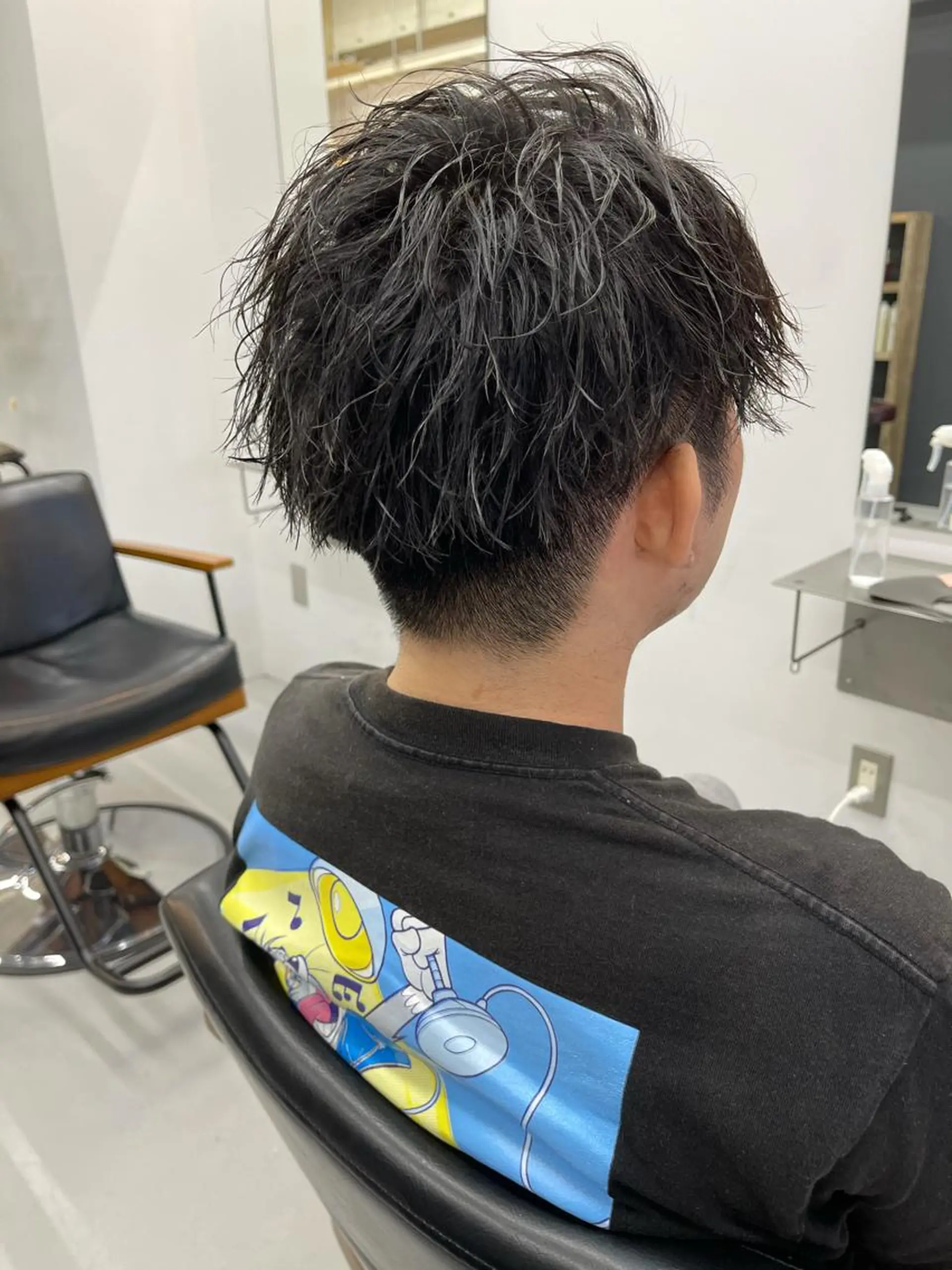 パーマ メンズ カット パーマ 森本裕/オーナー/ スパイラルパーマのヘアスタイル