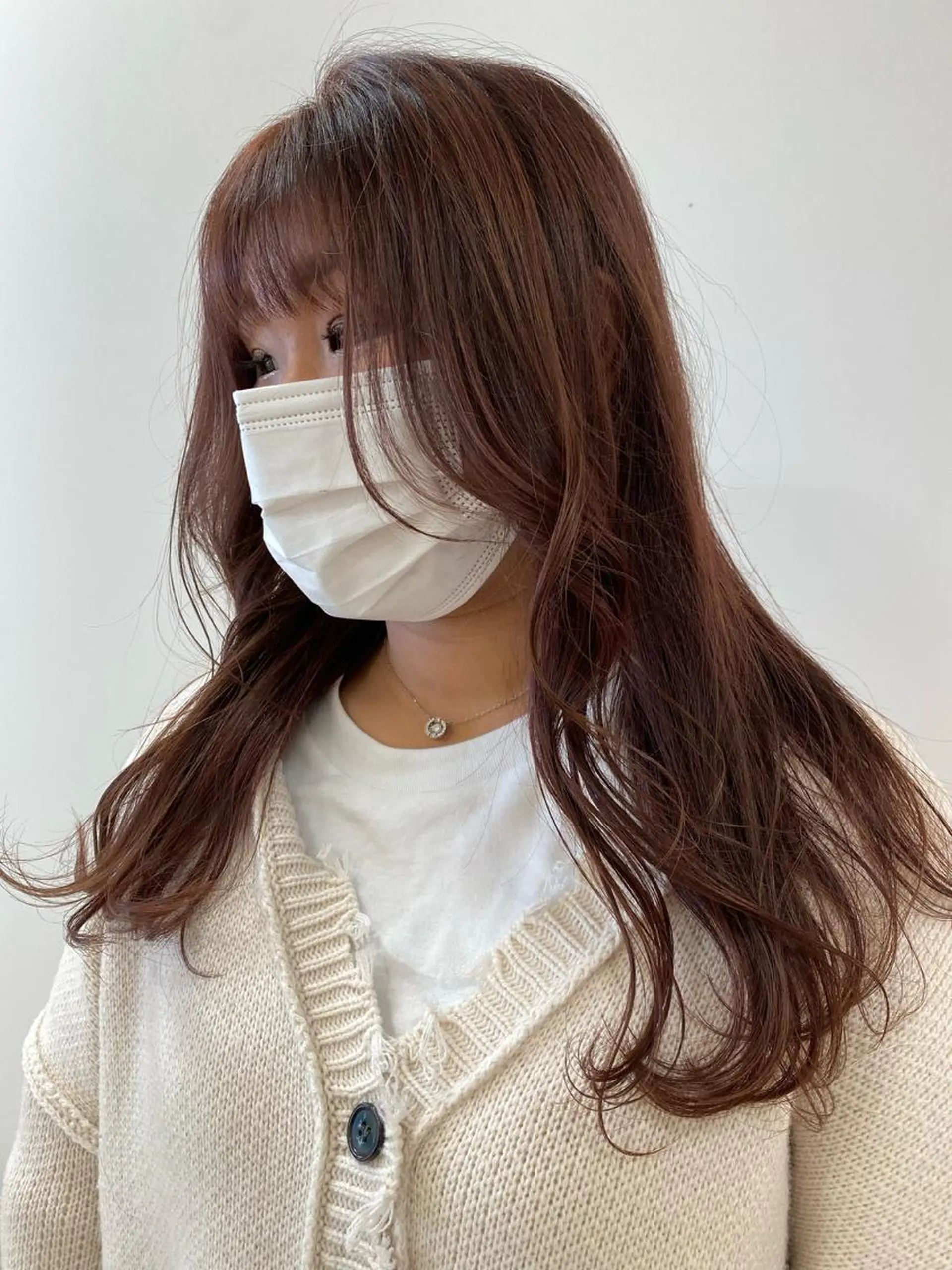 ロング カラー カット ヘアカラー トリートメント レイヤー/ウルフ🤎 mayo.のヘアスタイル