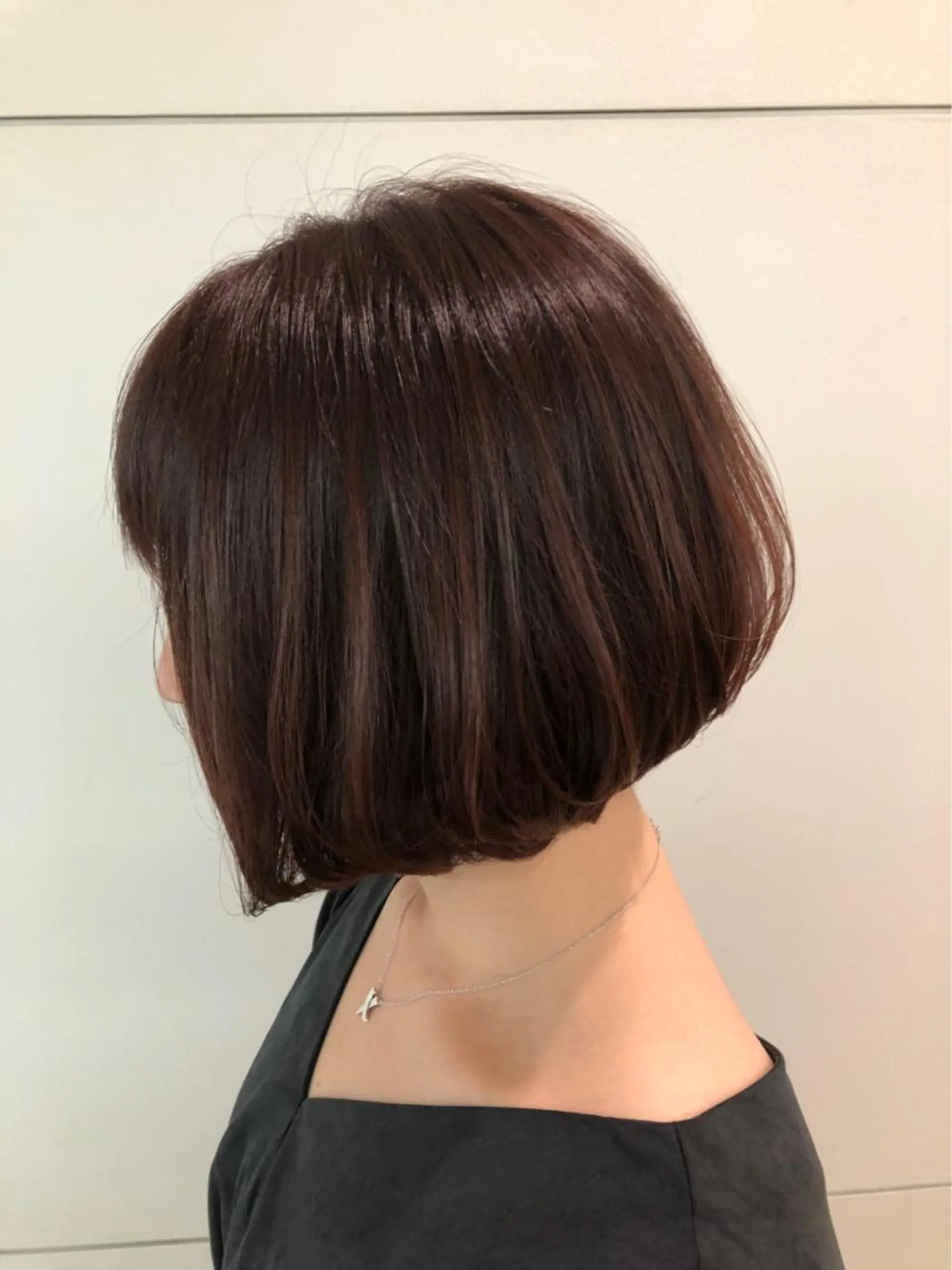 ショート ボブレイヤー ボブ レイヤーカット RUB-A-DUB所属・橘田 佳樹のヘアスタイル