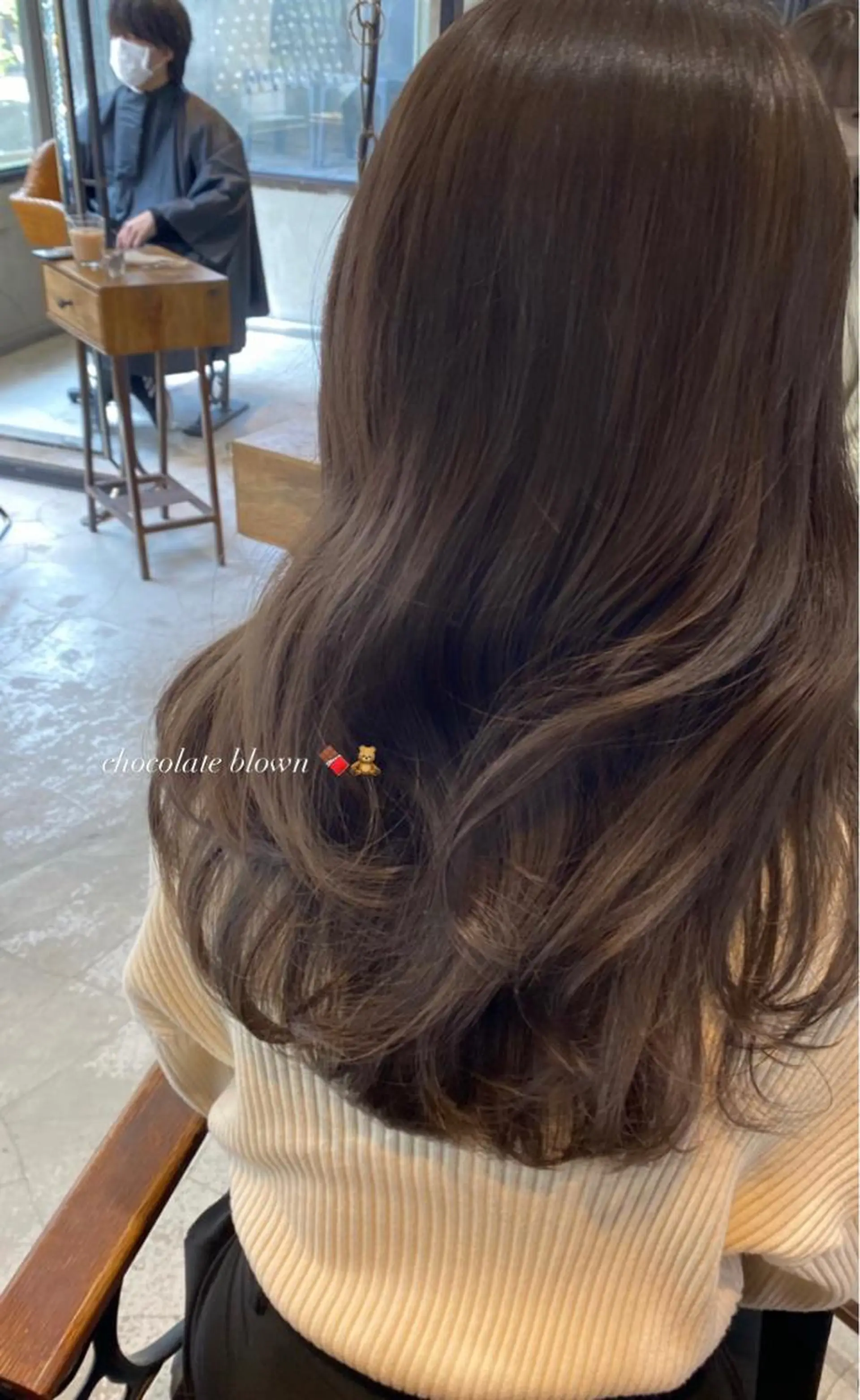 ロング 韓国レイヤー/透明感 カラー🦋mioのヘアスタイル