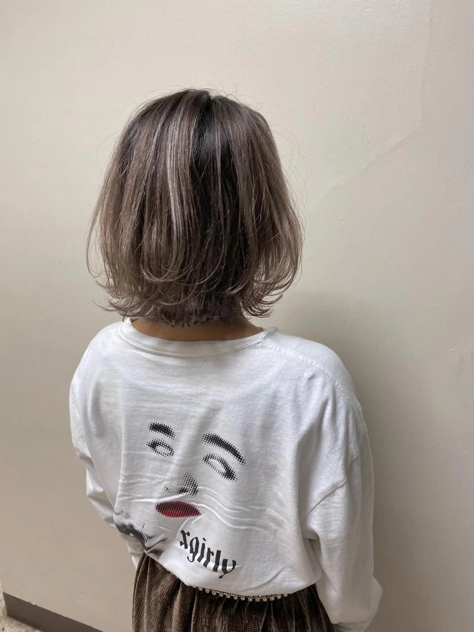 ショート カラー hair &eye LAWE.店長のヘアスタイル