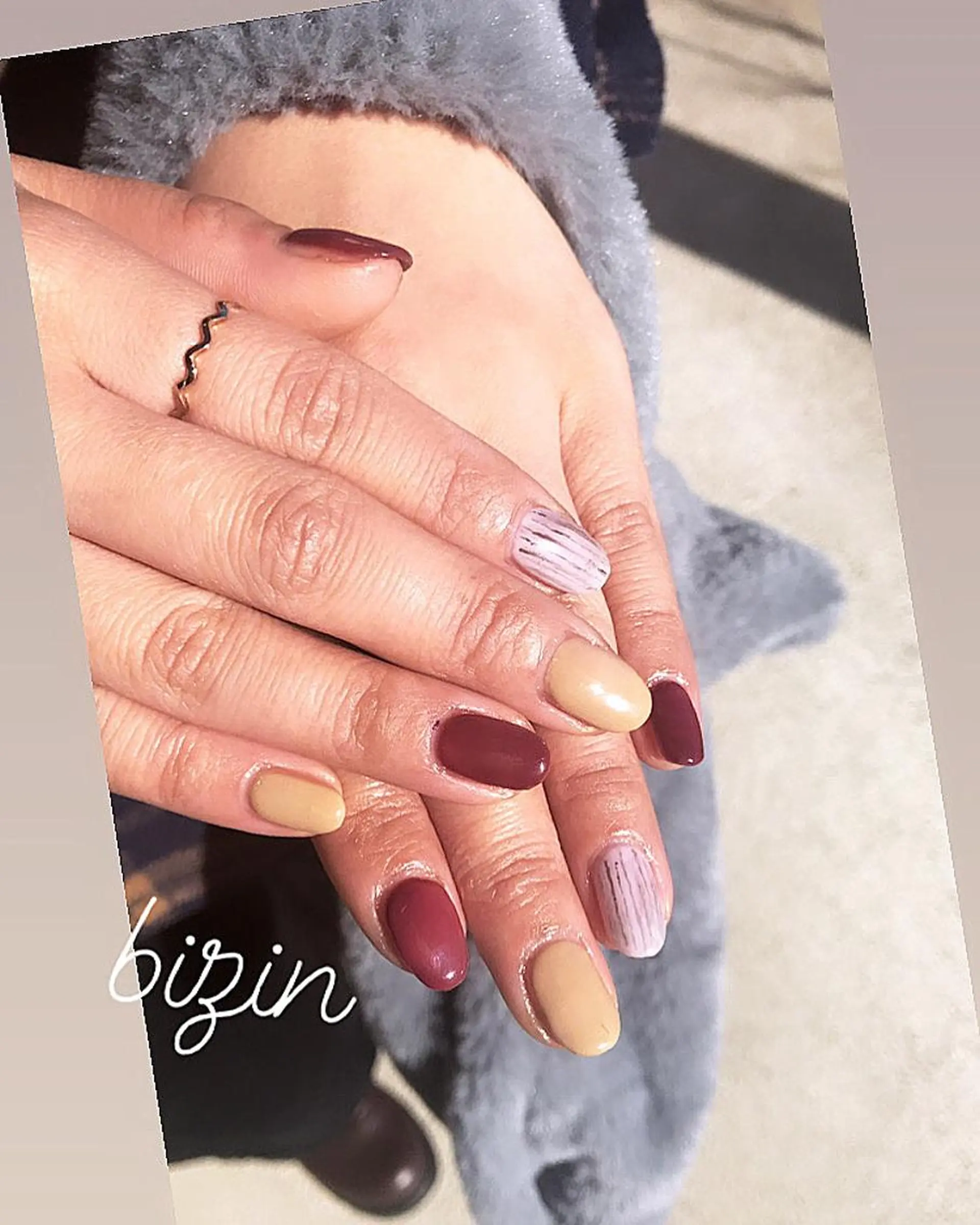 ネイル 美尽  BIZIN所属・久々 もえみのネイルデザイン