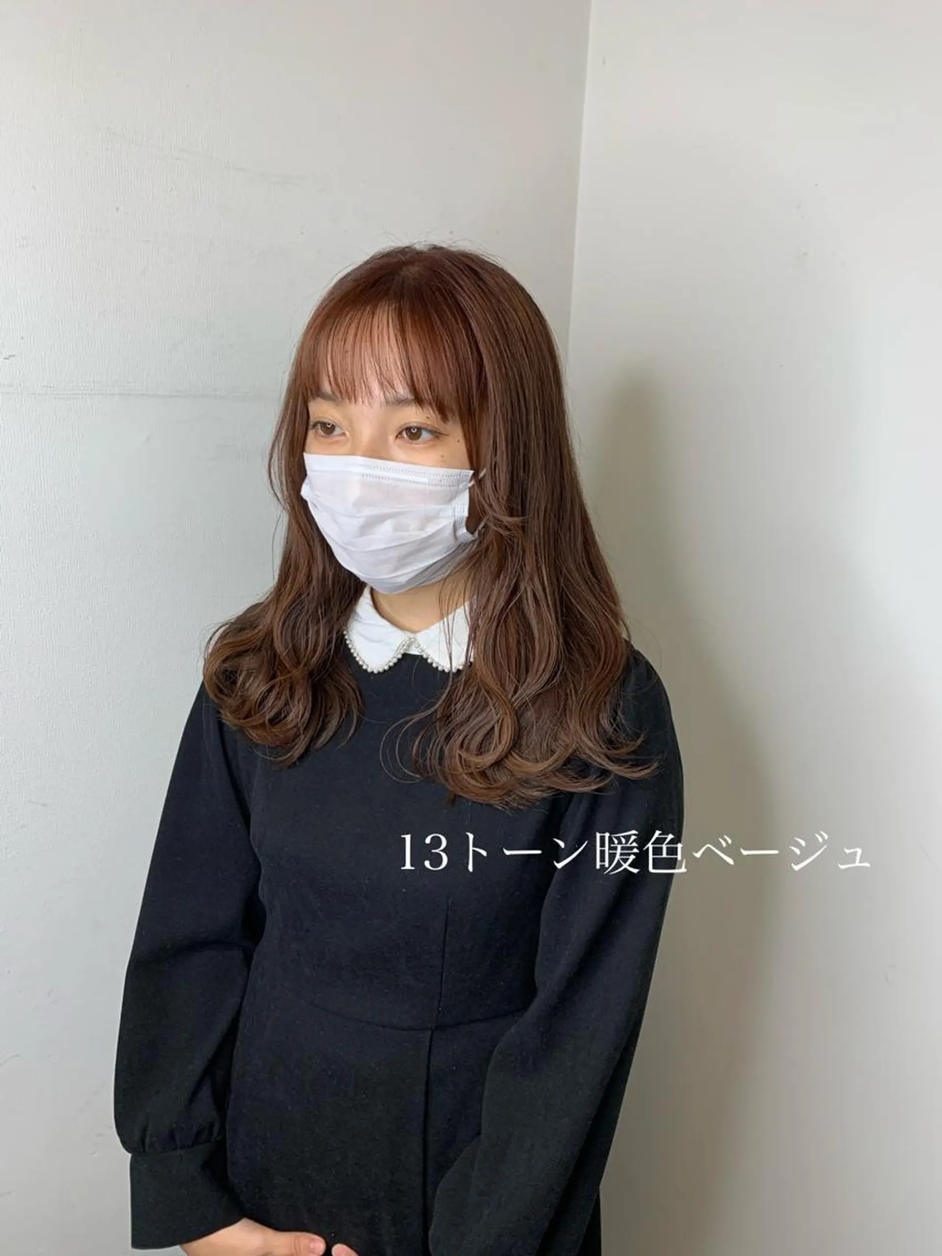 ロング メンズバレイヤージュ 斉藤春のヘアスタイル