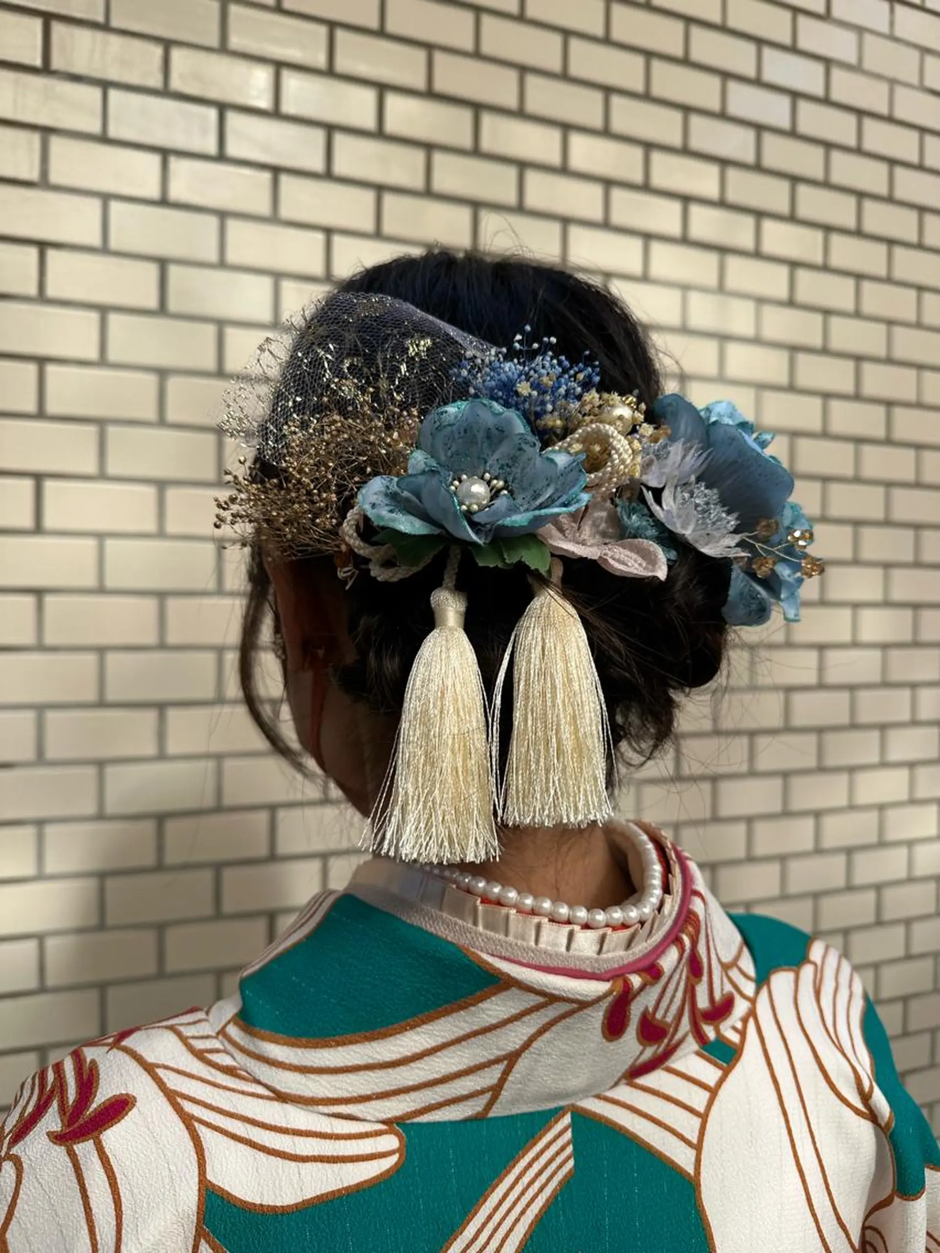 ミディアム ヘアアレンジ カット ヘアカラー トリートメント 庭山 理沙のヘアスタイル