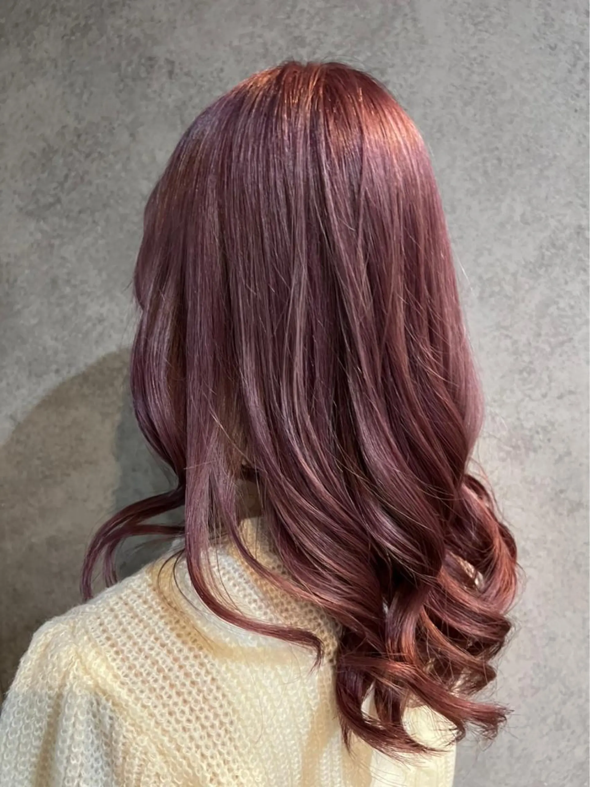 セミロング カラー ミウラ ナオヤのヘアスタイル