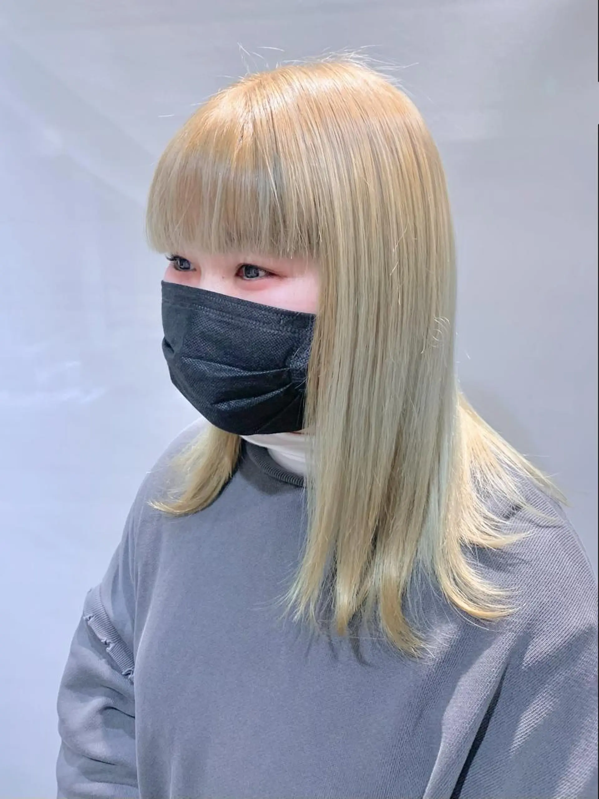 ミディアム カラー ヘアアレンジ As hair所属・柔らか垢抜けｶﾗｰと ｶｯﾄ🫧ASUKAのヘアスタイル