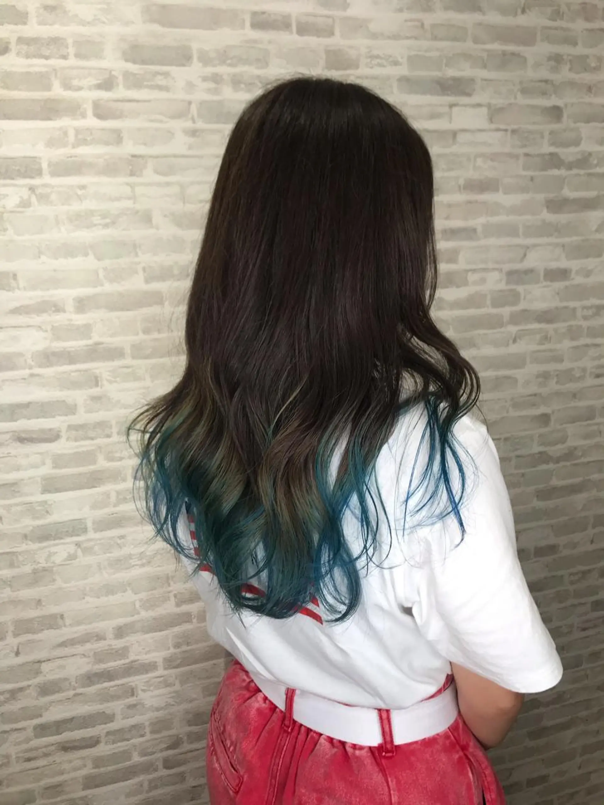 セミロング カラー ヘアカラー Noa Links所属・平田 怜のヘアスタイル