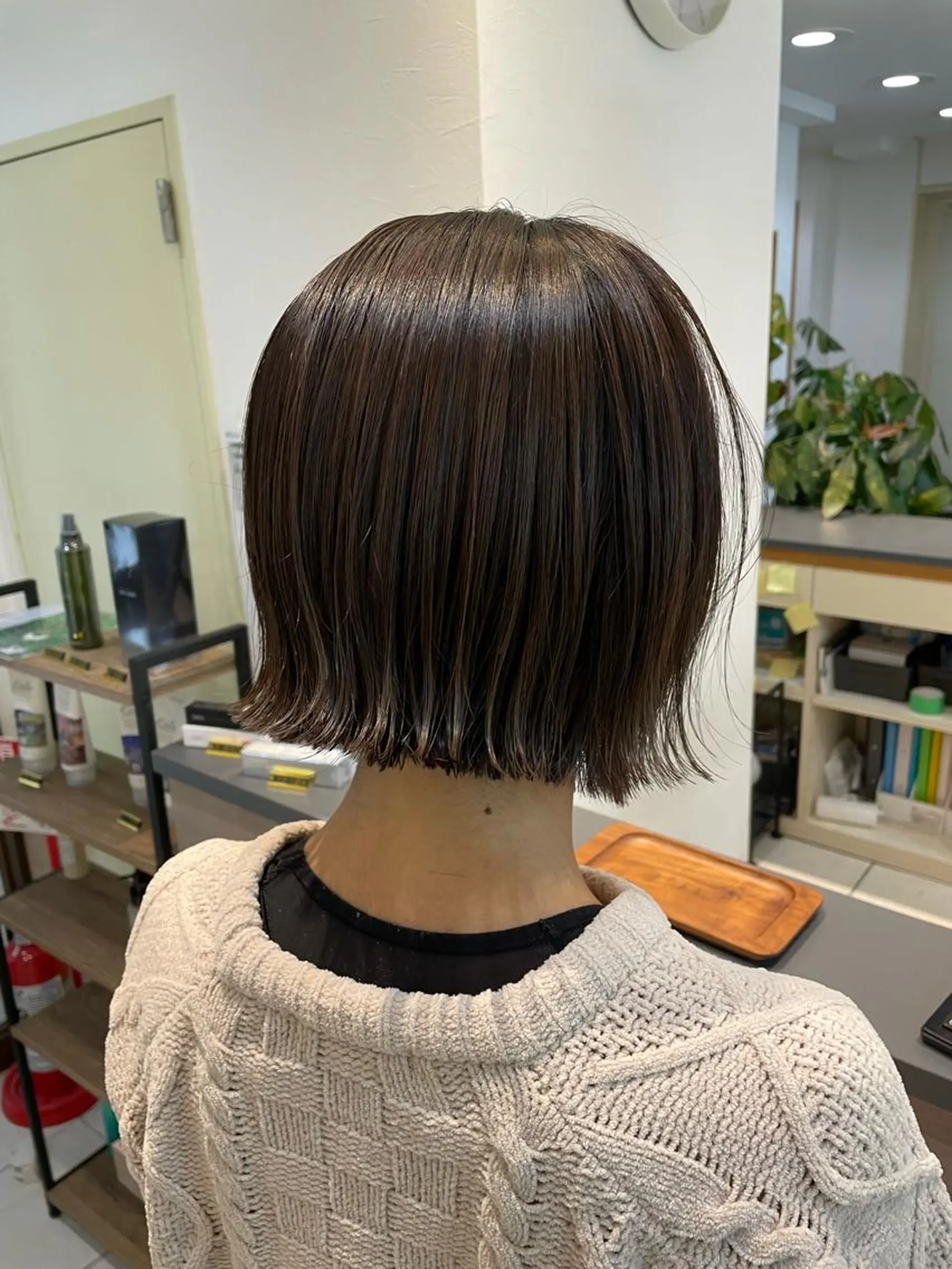 ショート カット ヘアカラー トリートメント ヘアセット 大人艶カラー/ ショートカット　辻岡のヘアスタイル