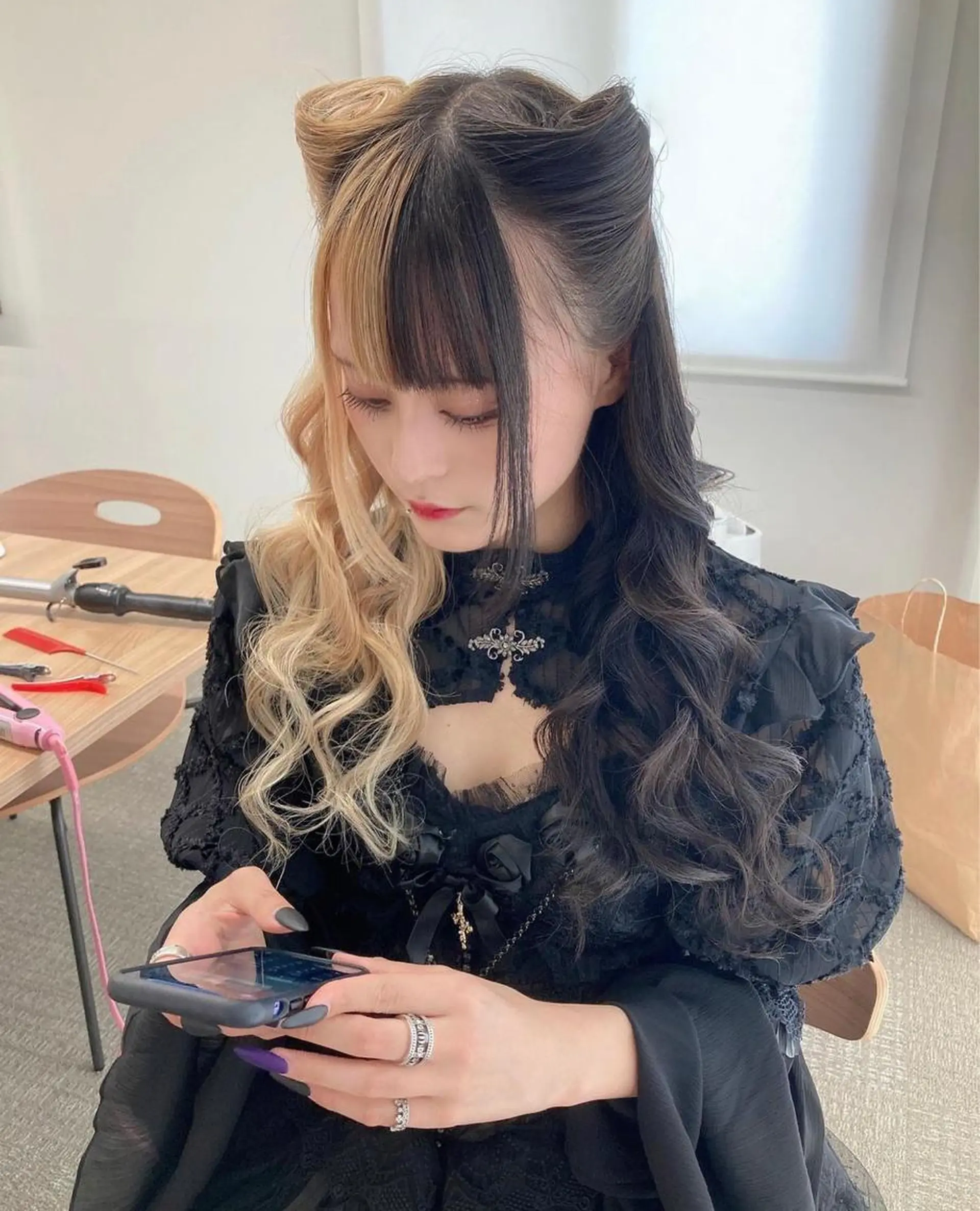 ロング ベルグロー所属・ベルグローヘアセット 🤍まりこのヘアスタイル