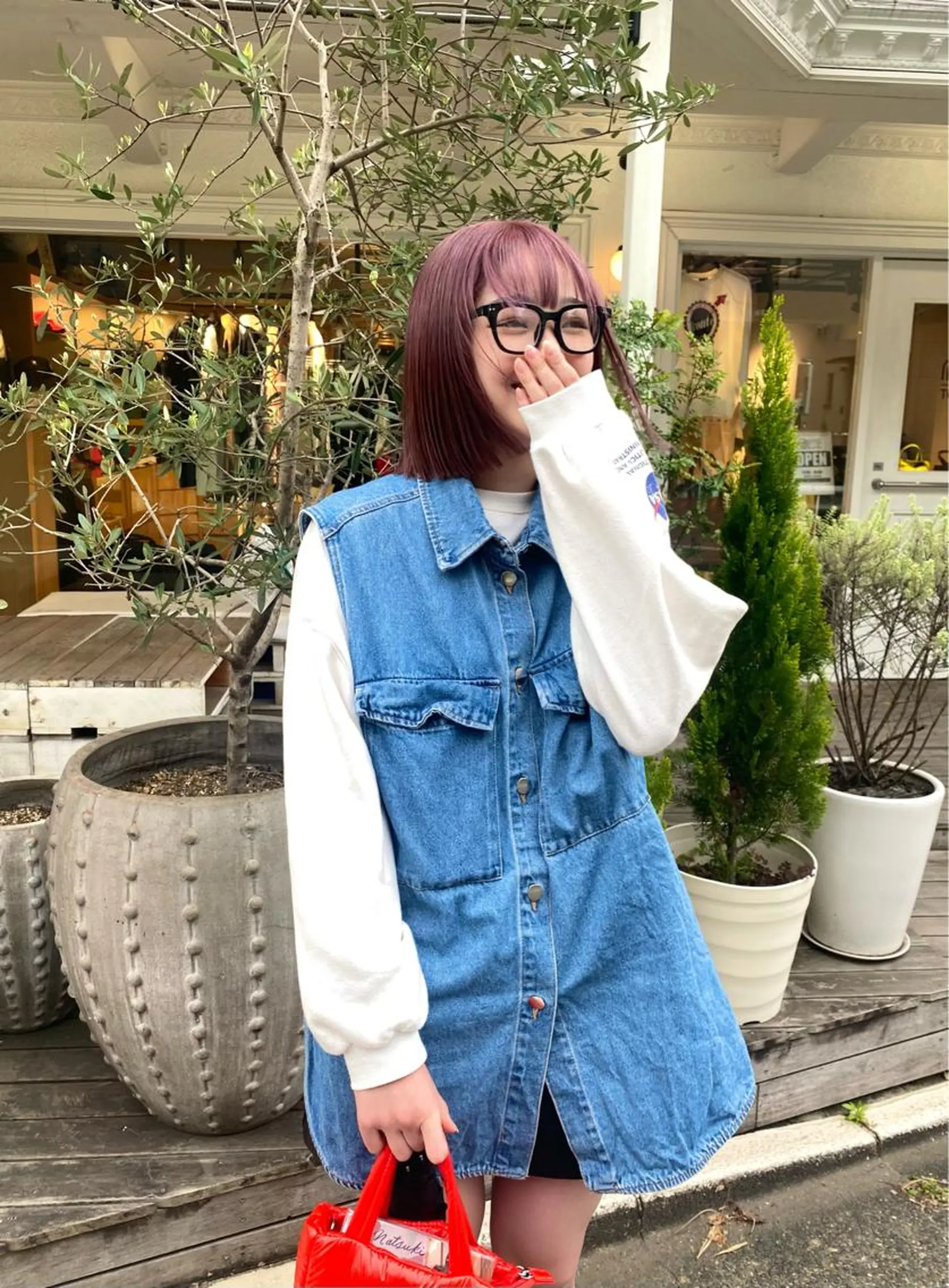 ショート カラー レイヤー/パーマ /ウルフ/nabeのヘアスタイル