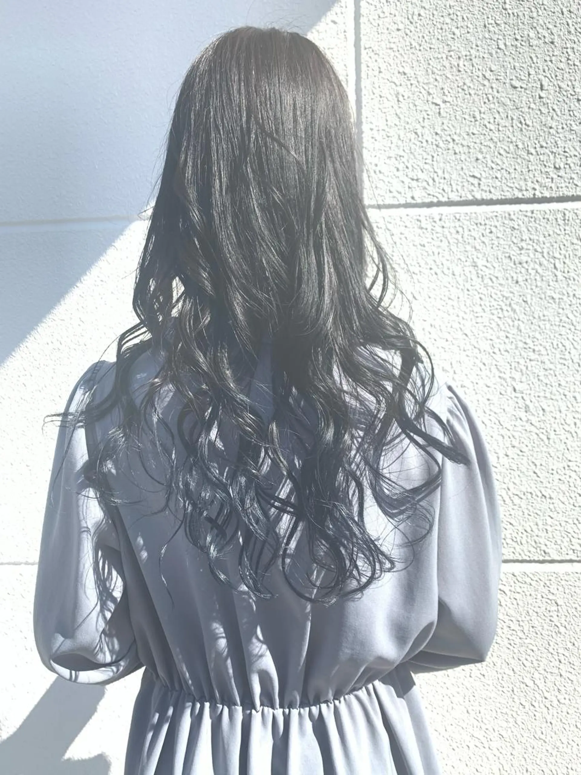 ロング カラー 髪質改善ストレート、 カラー清野雄大のヘアスタイル