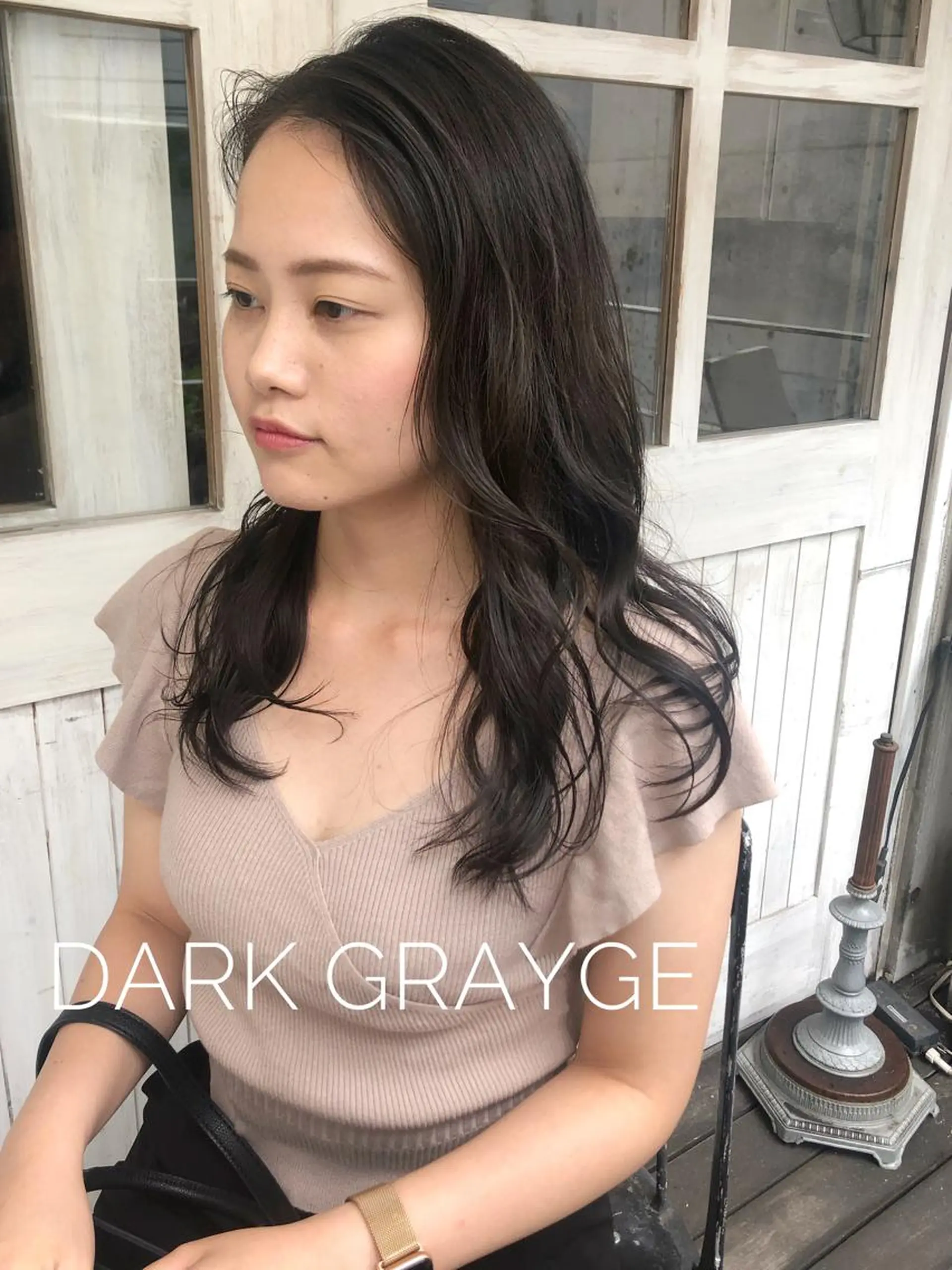 ロング メンズ特化美容師 ハスイルイのヘアスタイル