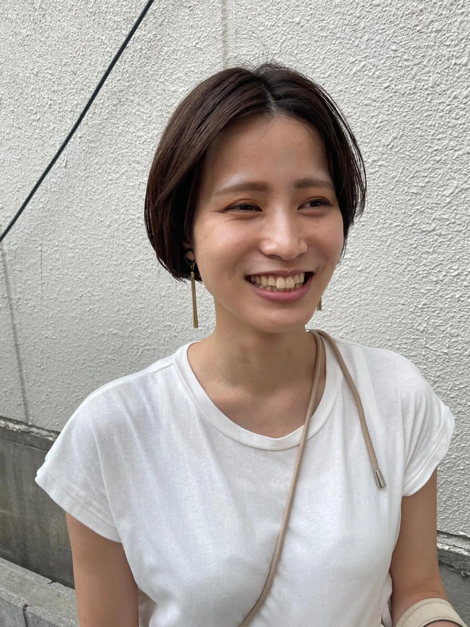 ショート カット ヘアカラー トリートメント さの あやねのヘアスタイル