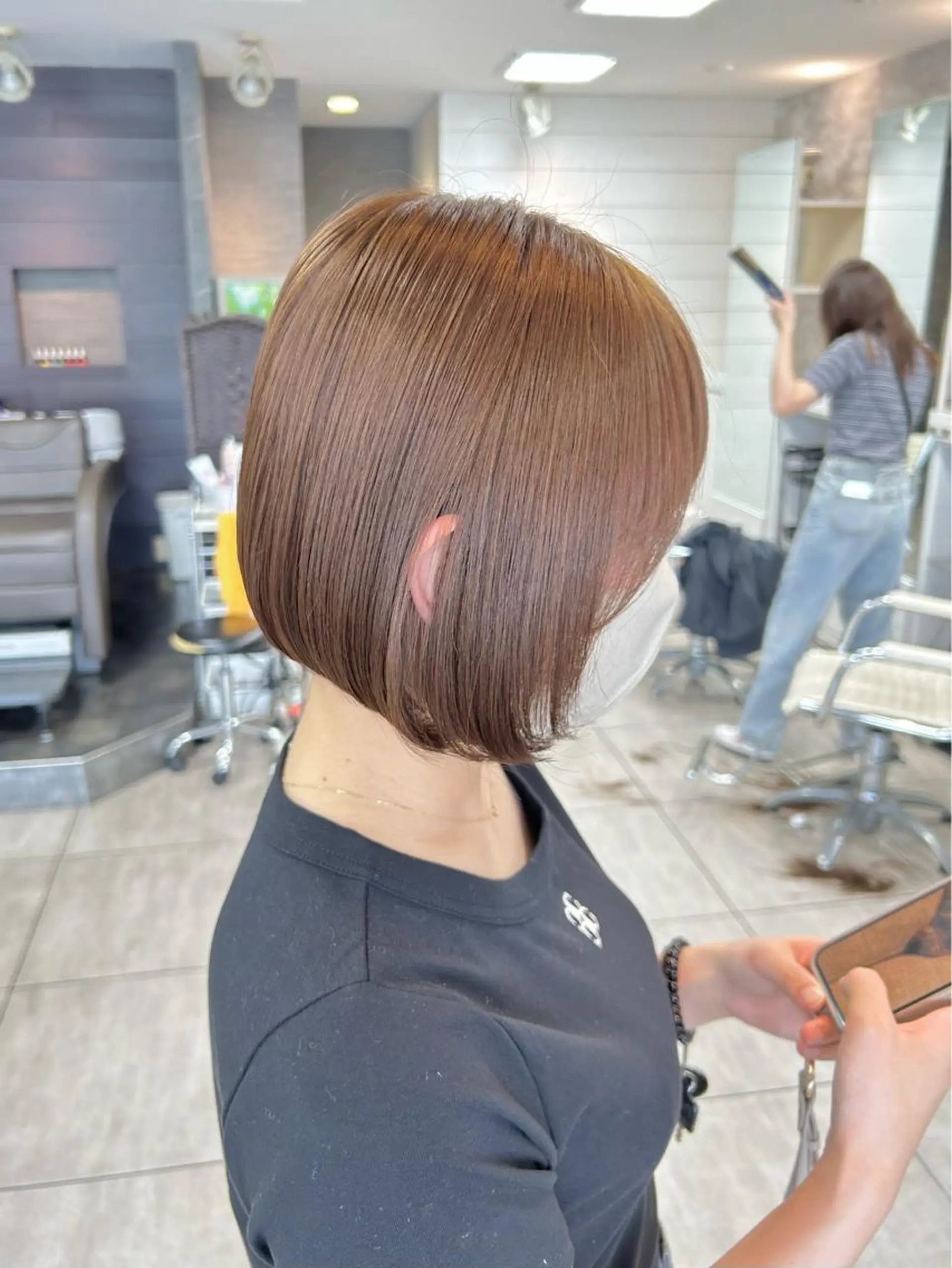 ショート ボブ 🫧艶髪カラー🫧 森本くるみのヘアスタイル