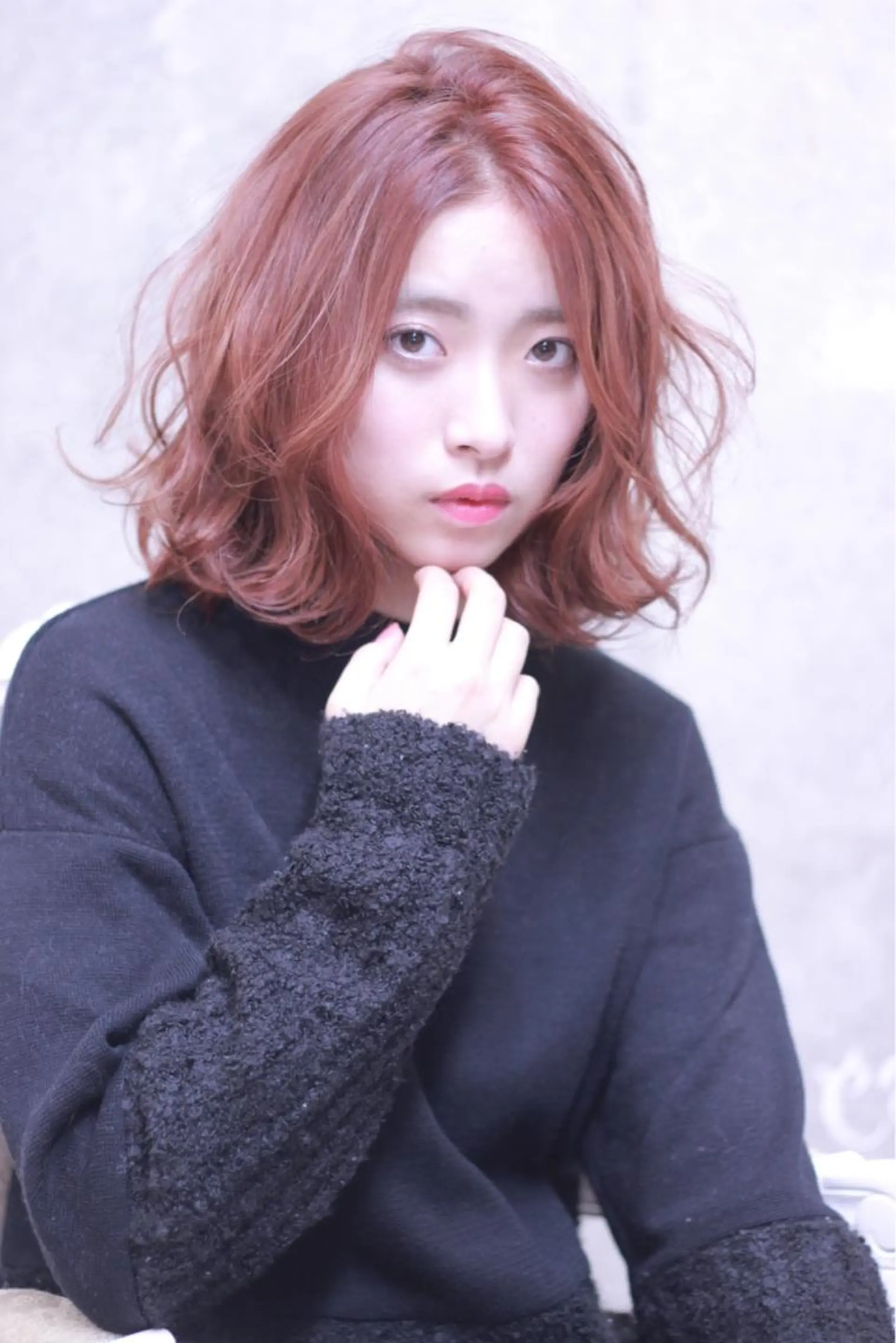 ミディアム カラー cachecache所属・及川 光のヘアスタイル