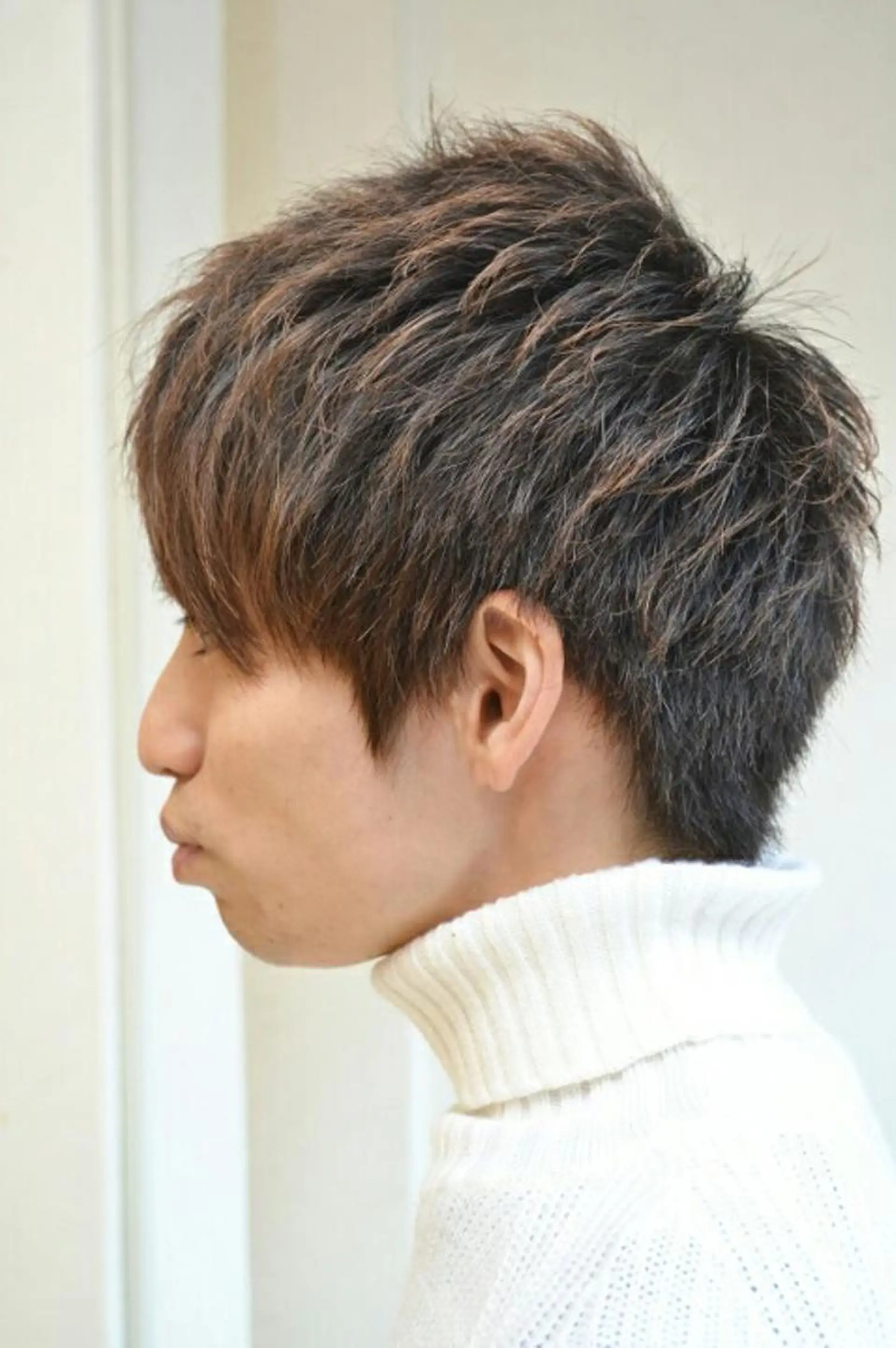 ショート メンズ キッズ パーマ ヘアアレンジ カラー アロンジェ 蕨駅西口のヘアスタイル