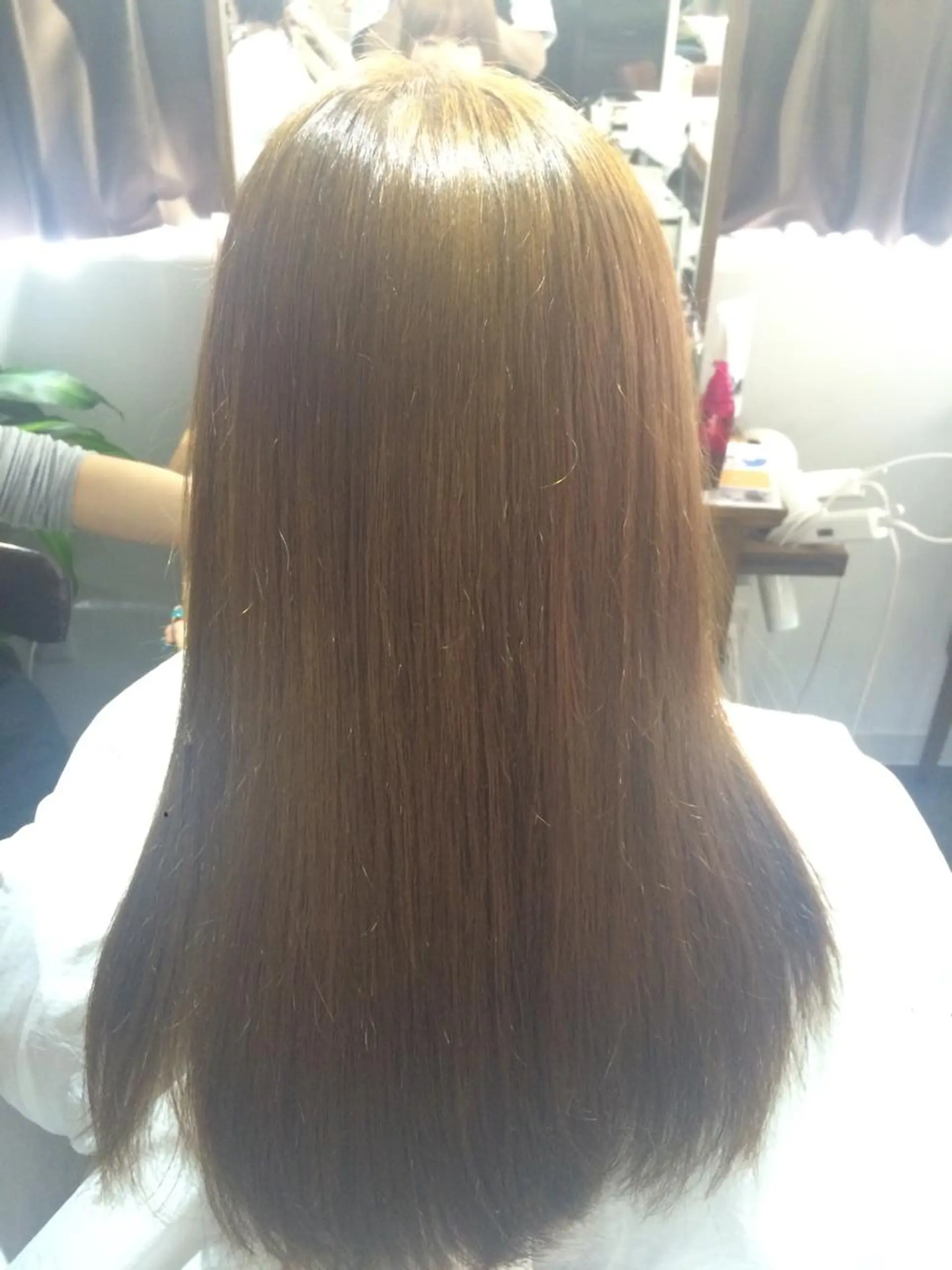 ロング カラー CHAINON 近鉄奈良店のヘアスタイル