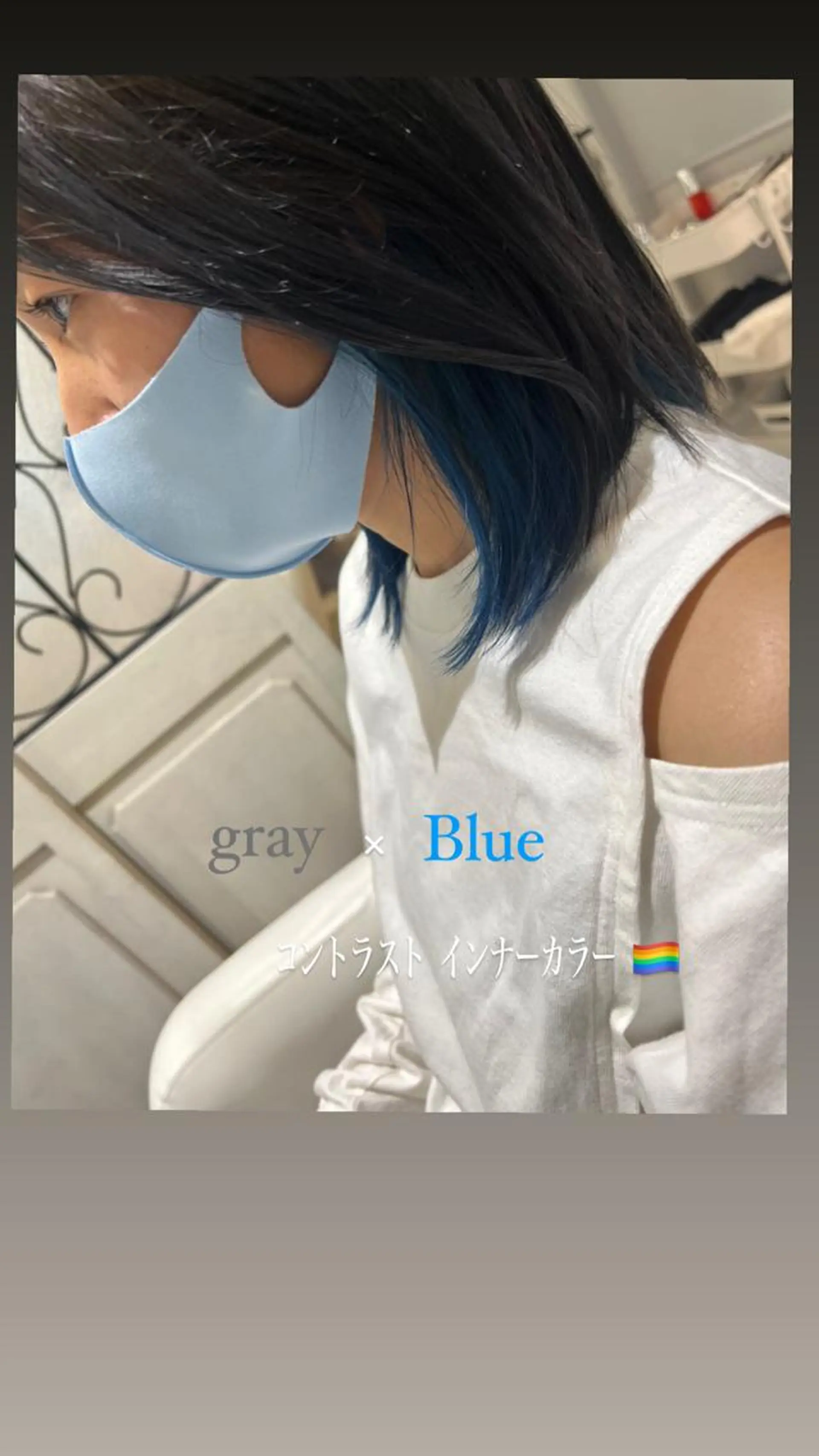 カラー -5歳大人ﾊｲﾗｲﾄ ✨津嘉山のヘアスタイル