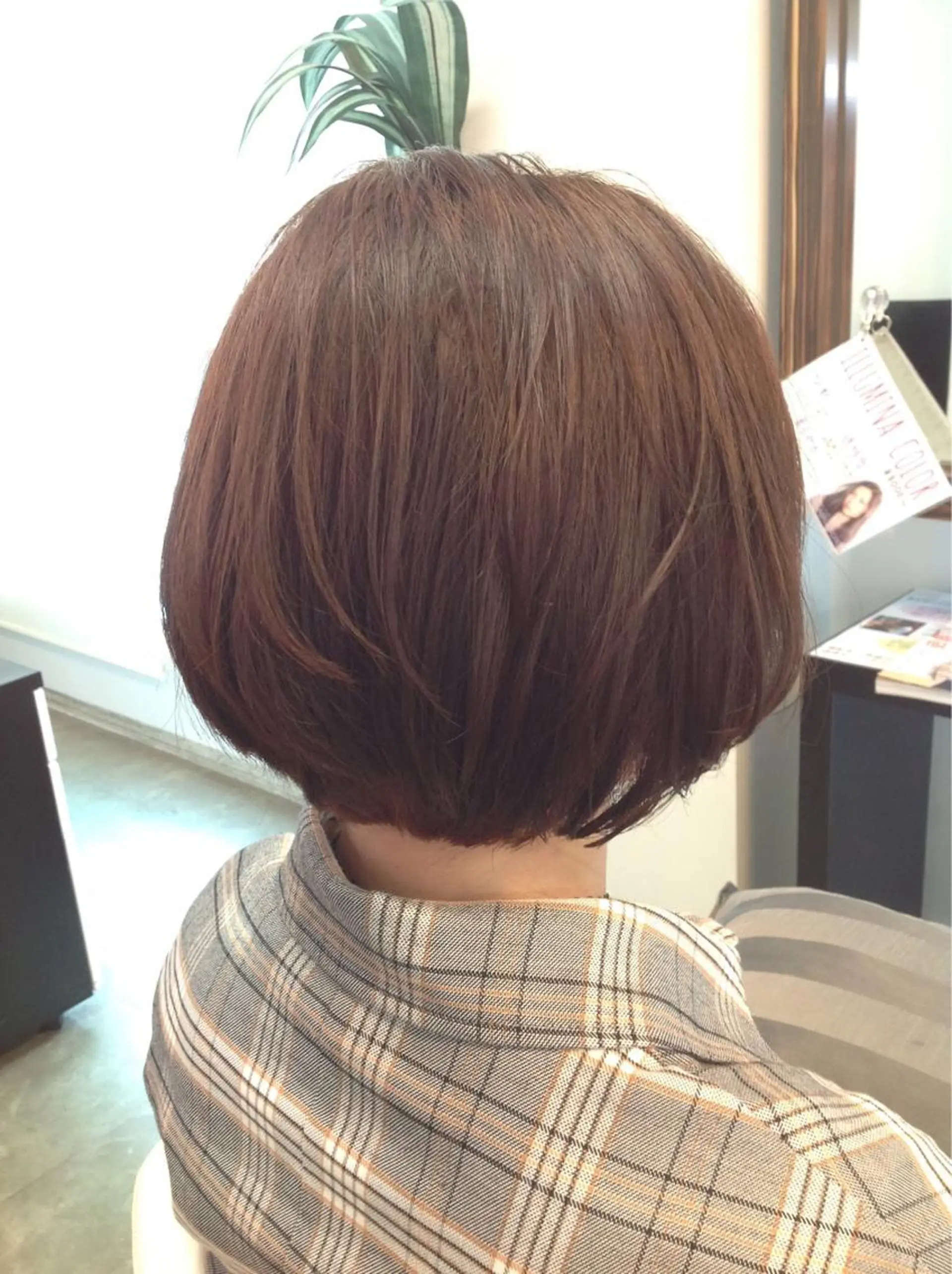 ショート ショートヘア 榎園 由美のヘアスタイル