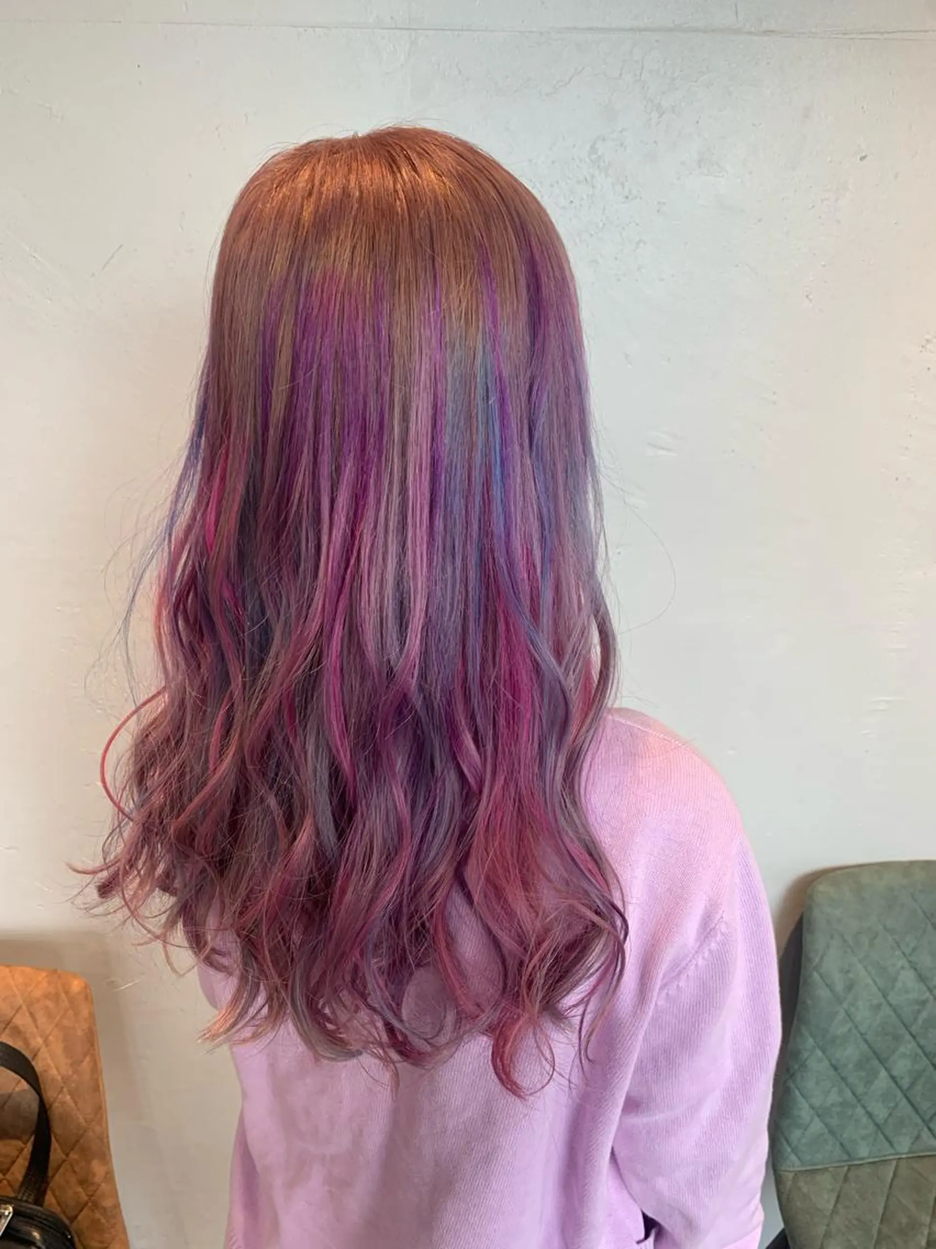 ロング カラー 立川/シールエクステ /みづきのヘアスタイル