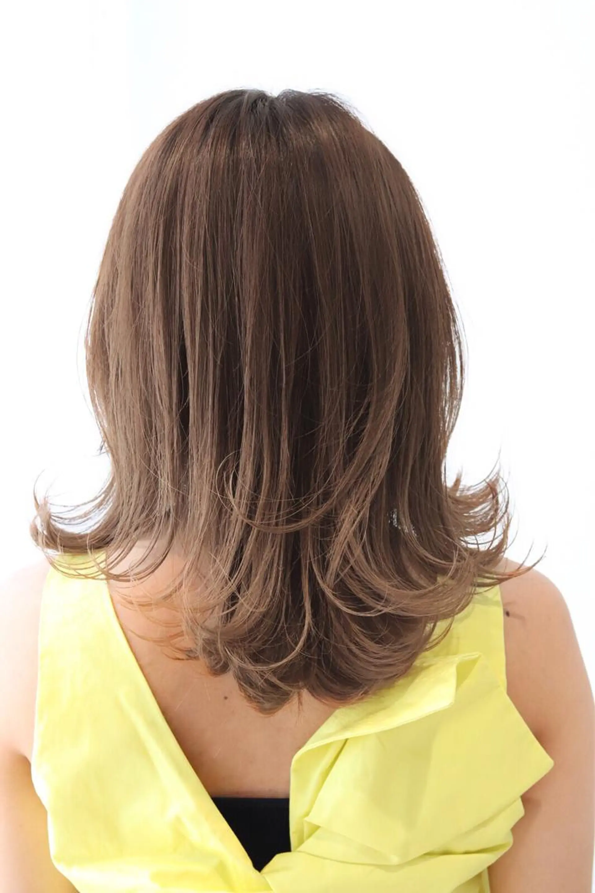 ミディアム カラー バレイヤージュ 黒髪 グラデーションカラー グレージュ ハイライトカラー カット ヘアカラー トリートメント 髪質改善🌈縮毛矯正 荻原　達矢のヘアスタイル