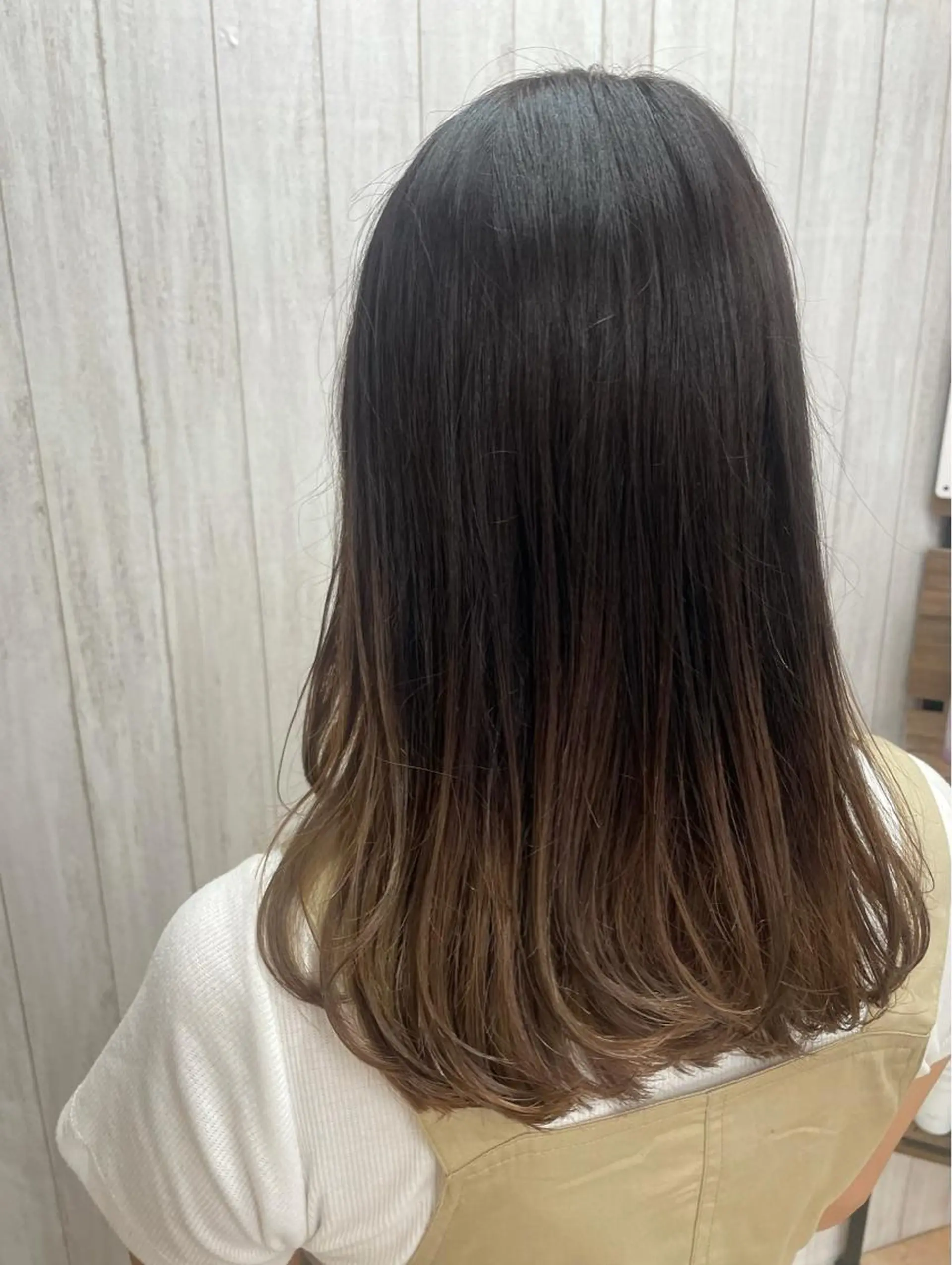 ロング カラー ケアブリーチ /髪質 改善/古橋圭史郎のヘアスタイル