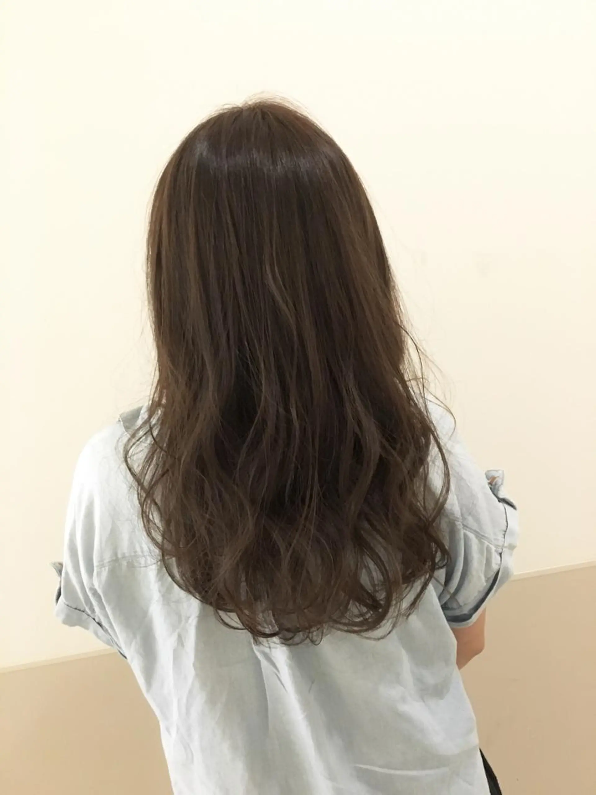 セミロング ブリーチなしダブル/ レイヤーカット 小棹のヘアスタイル