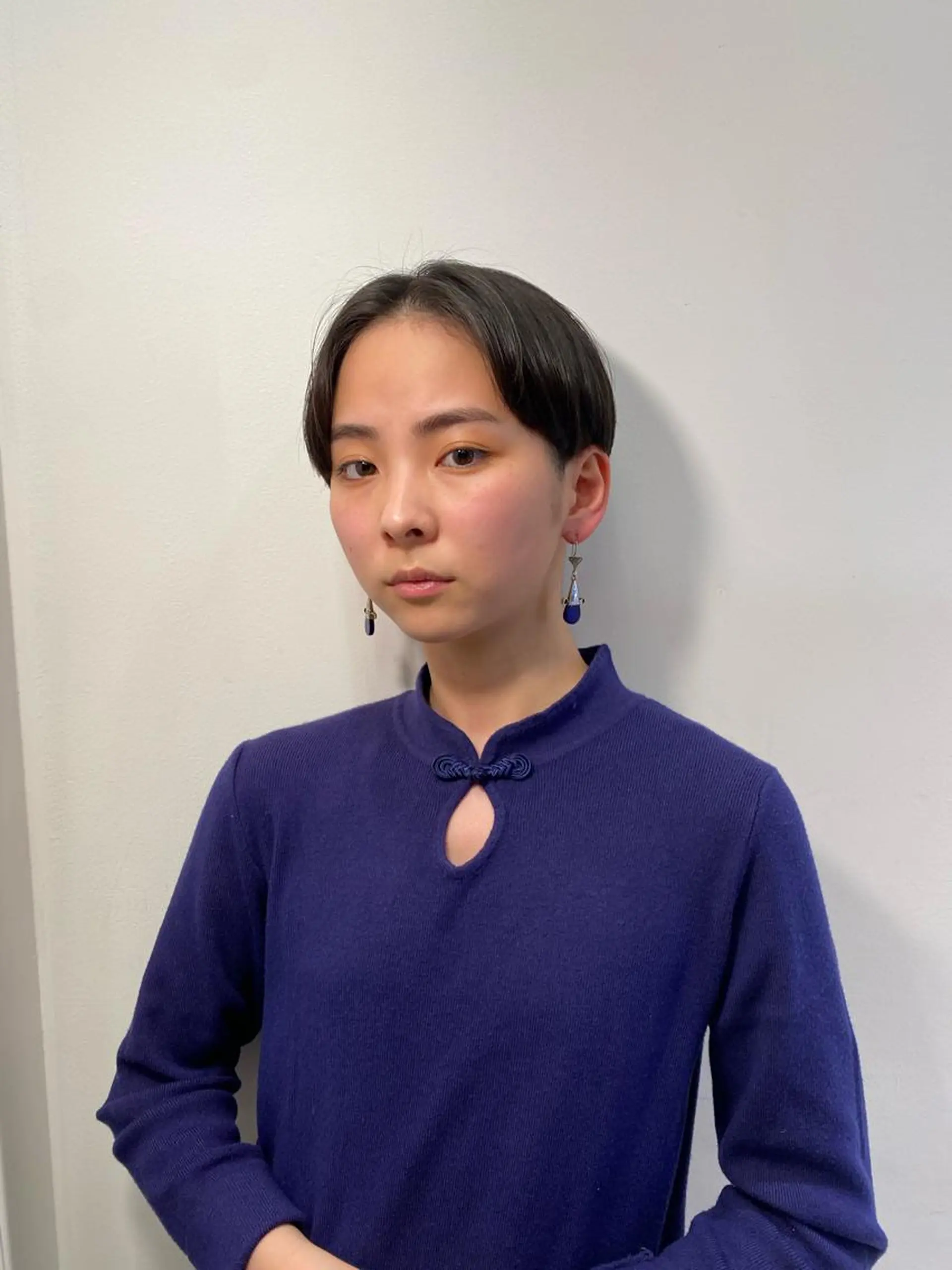 ショート 似合わせカット /パーマ岡本淳平のヘアスタイル