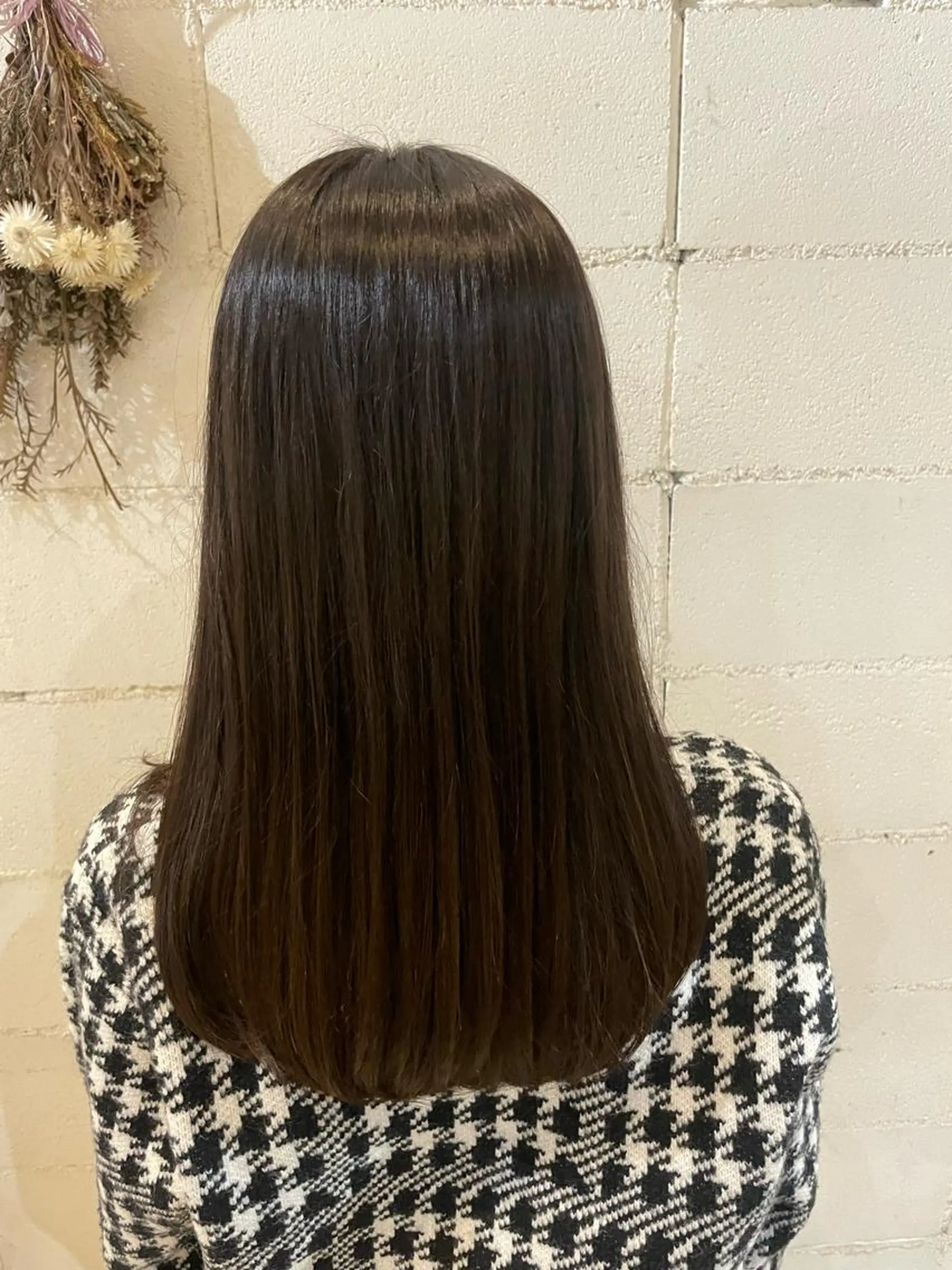 セミロング カラー いまじゅく あおいのヘアスタイル