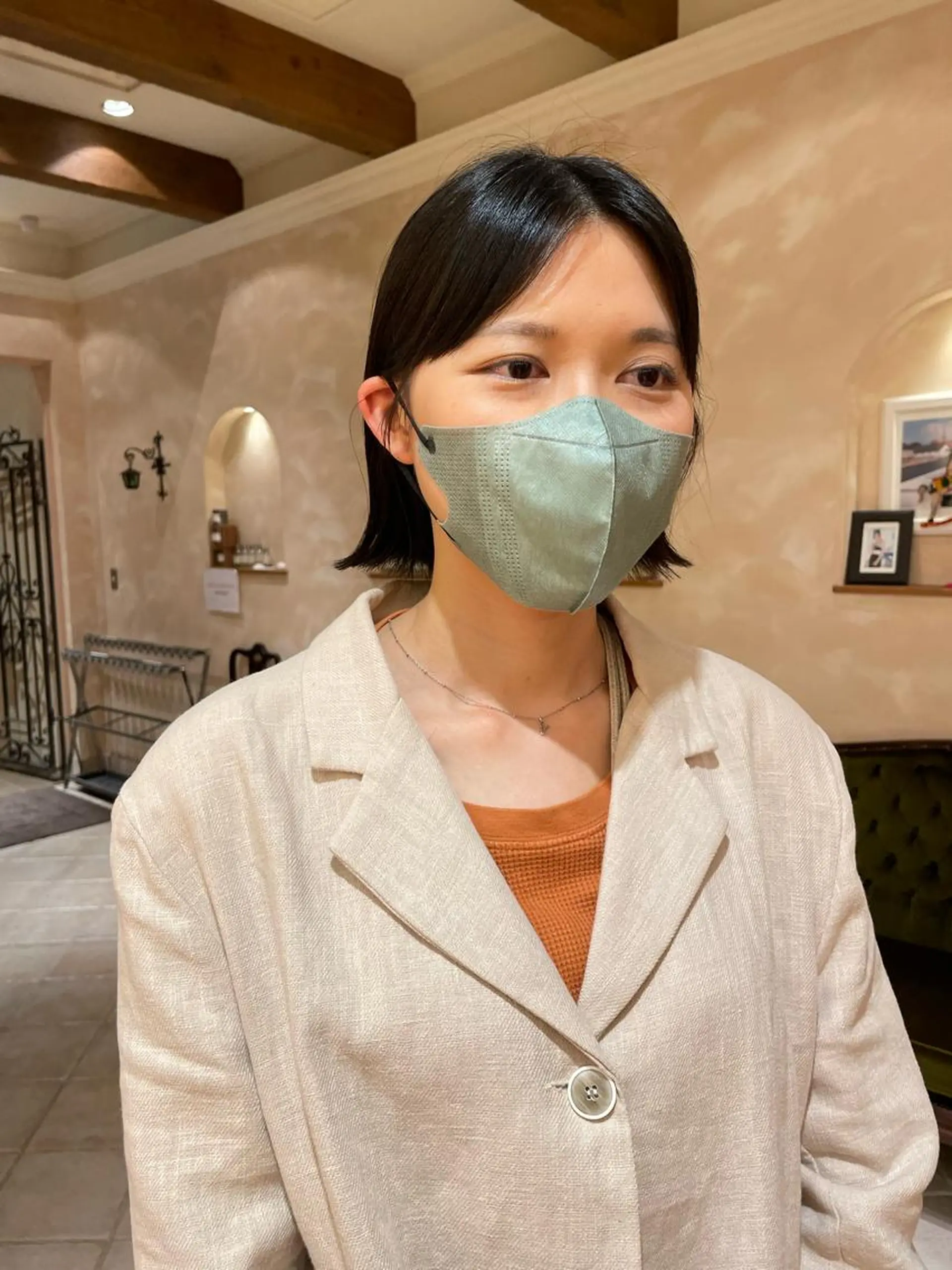 ショート ボブ ボブ ホノカのヘアスタイル