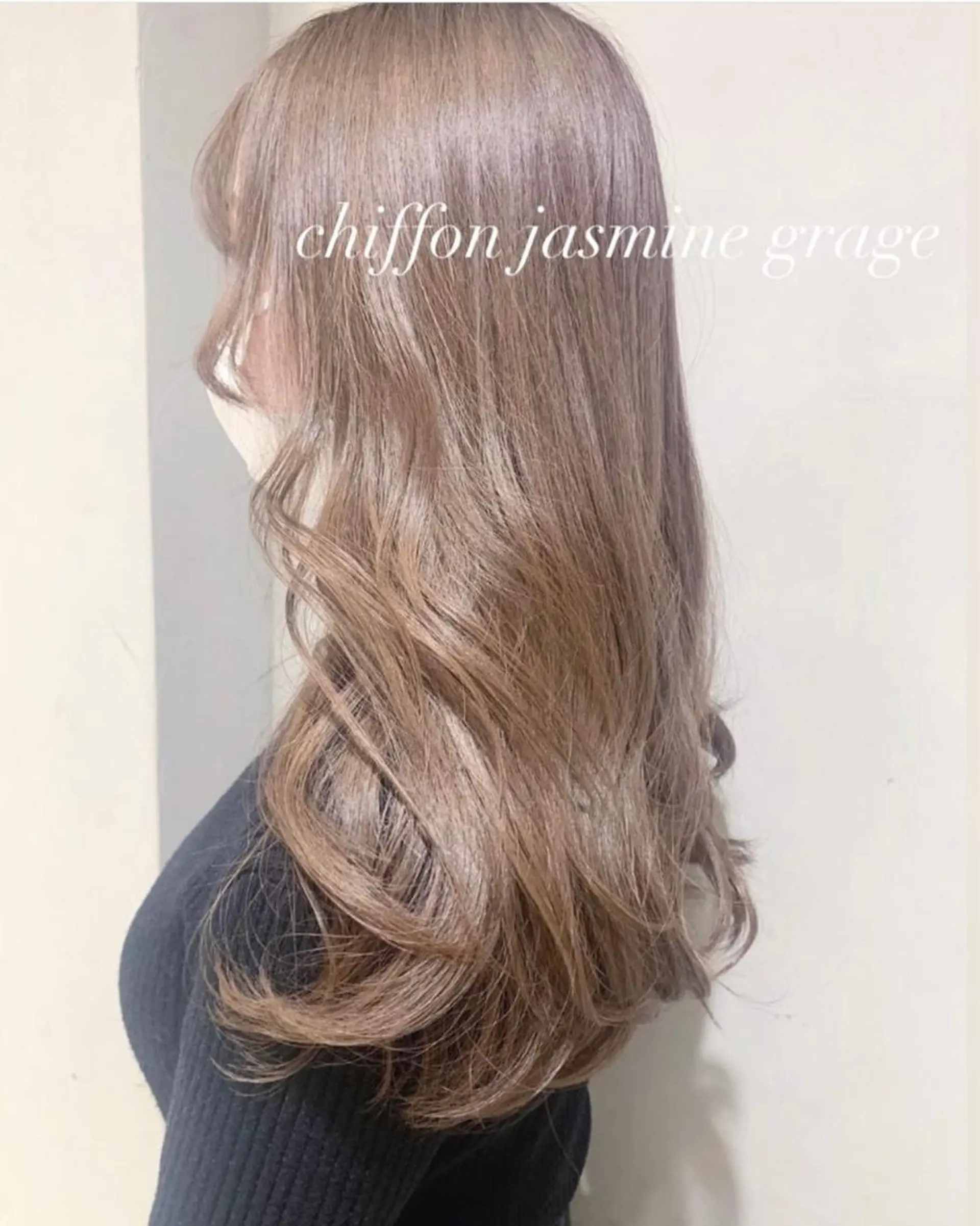 ロング カラー ヘアカラー ワンホン/韓国ヘア 🤍amiのヘアスタイル