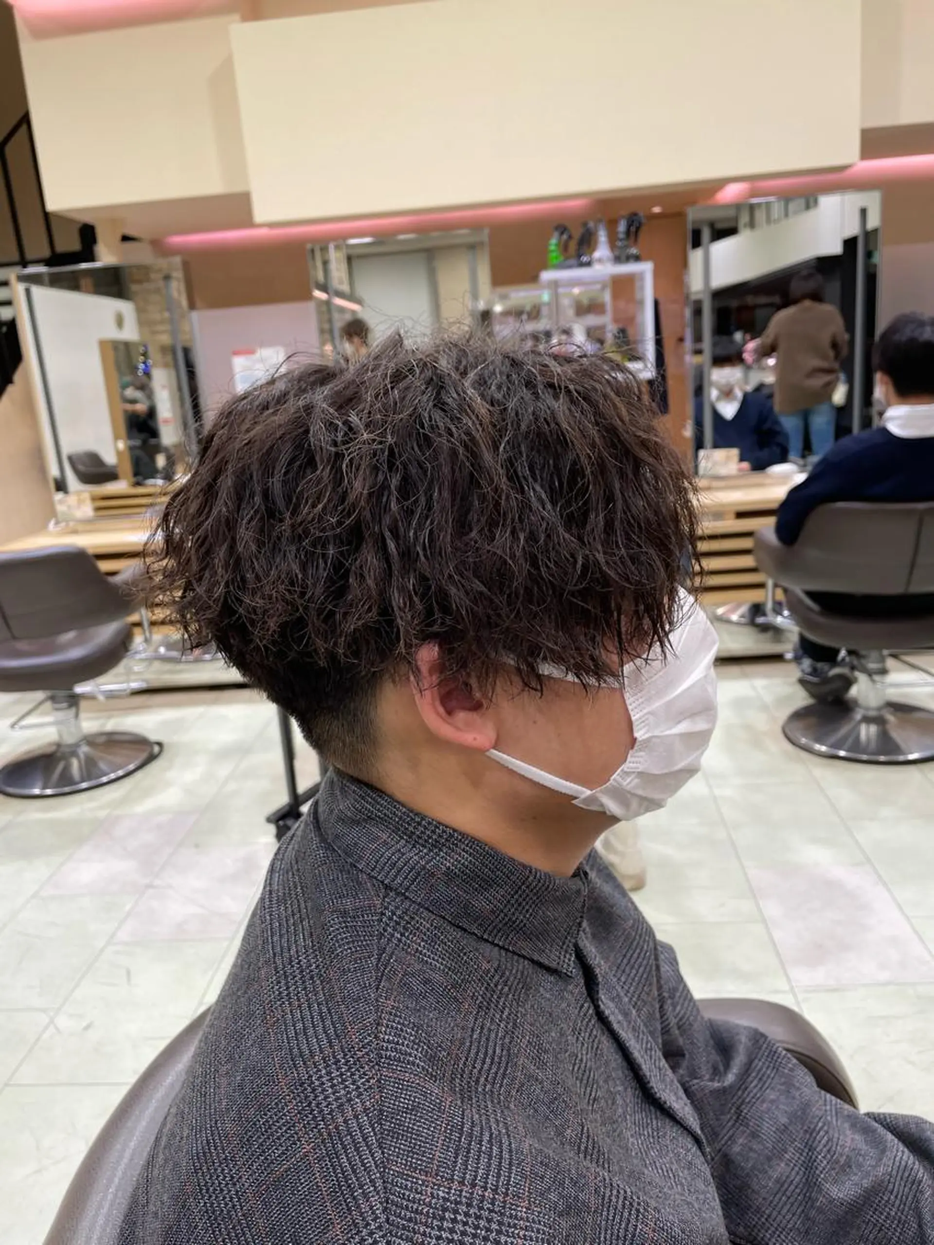 ショート パーマ メンズ 韓国🩶Y2Kネイル 💫くれはのネイルデザイン