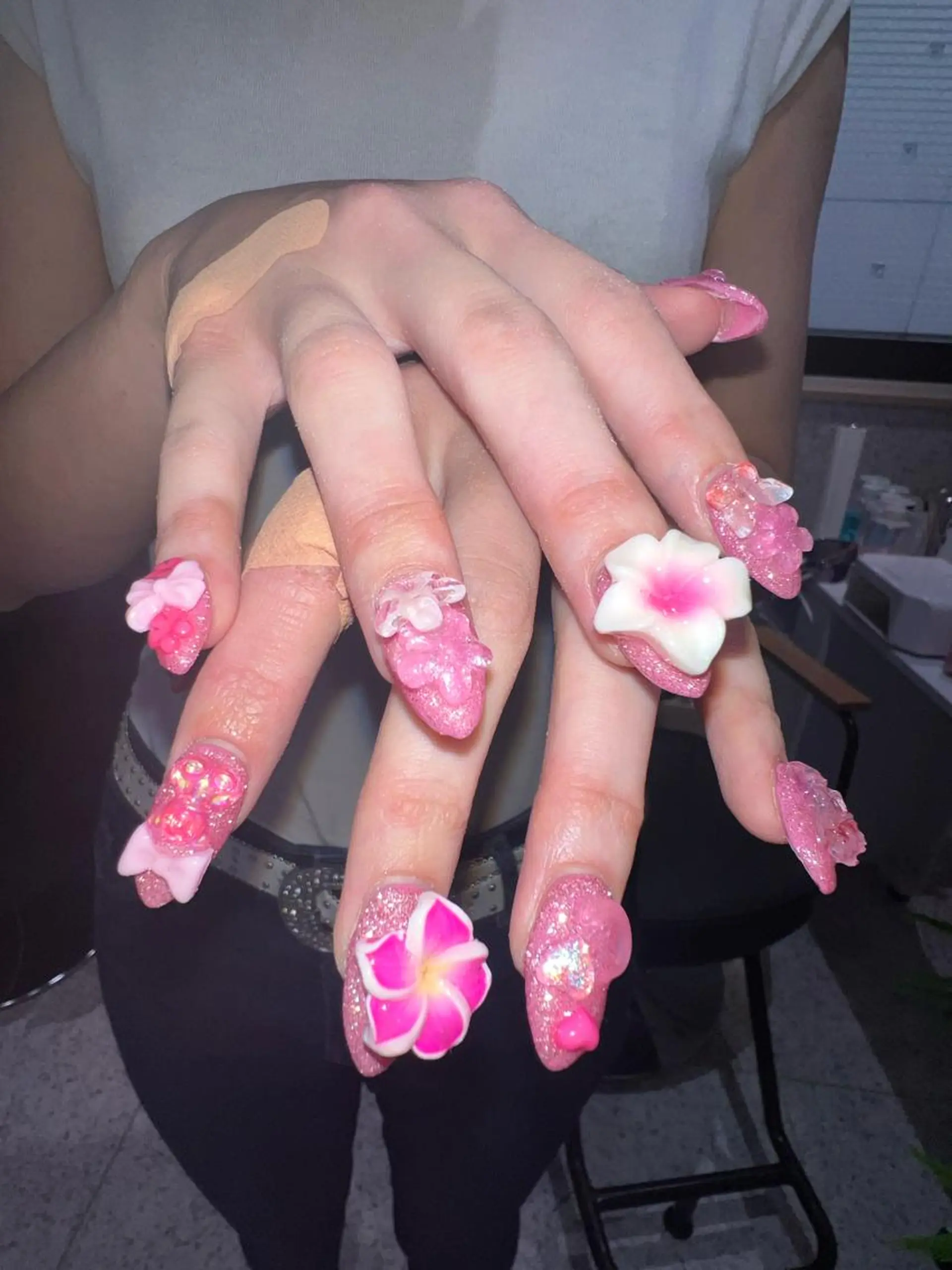 ネイル 個性派／中韓ネイル SAKURAのネイルデザイン