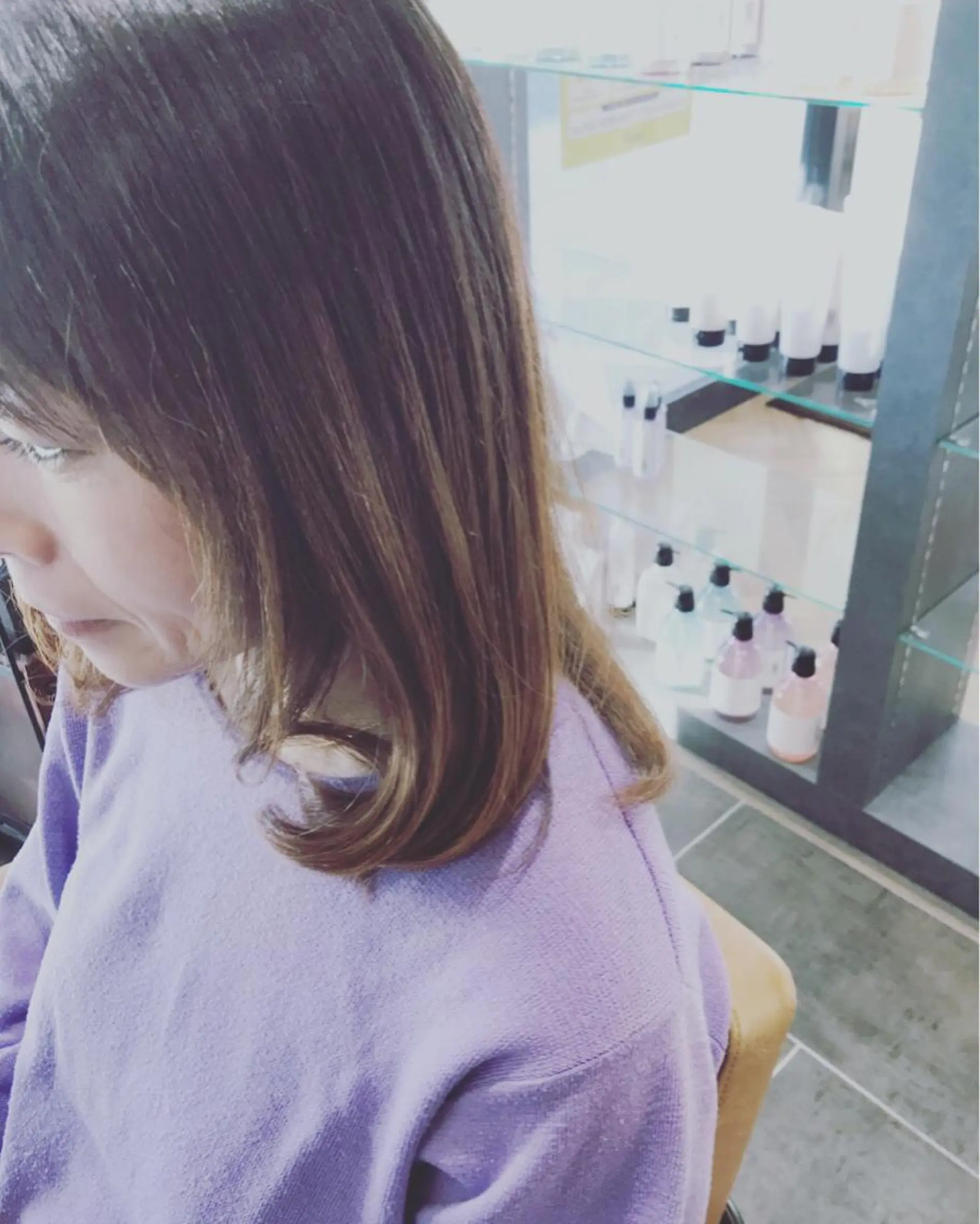 ミディアム ému エミュ　hair &spa所属・近藤 みゅうまのヘアスタイル