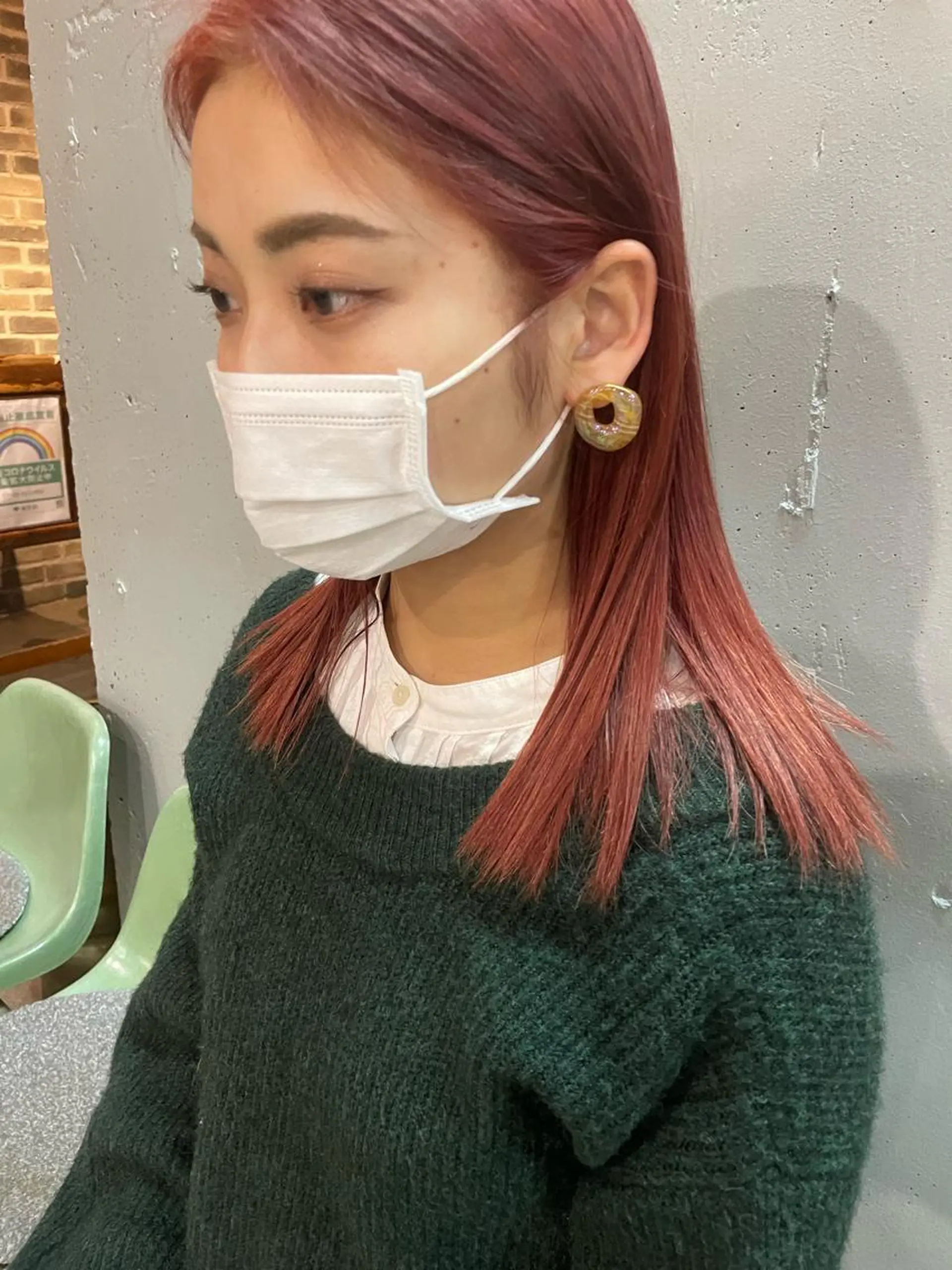 ミディアム ミディアムパーマ ハイライト 髪質改善 縮毛矯正 トリートメント ヘアカラー トリートメント 🌼褒められヘア🌼 kaoのヘアスタイル