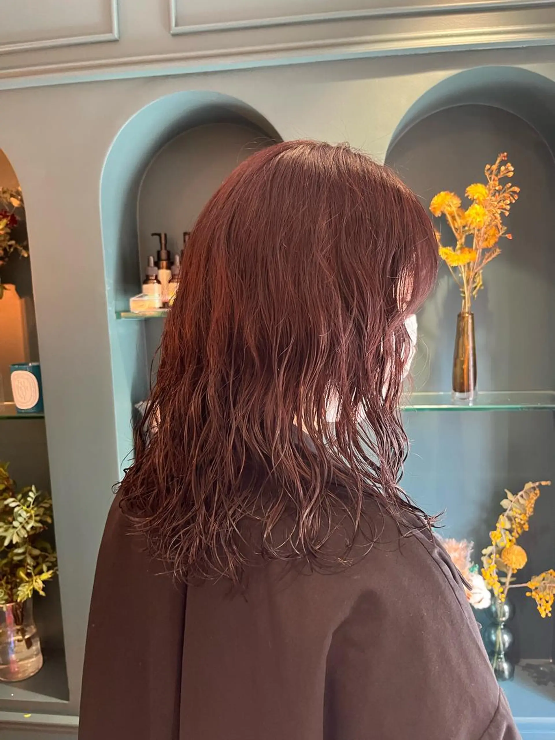 ミディアム ヘアカラー 🌻暖色カラー🌻 sakuraのヘアスタイル