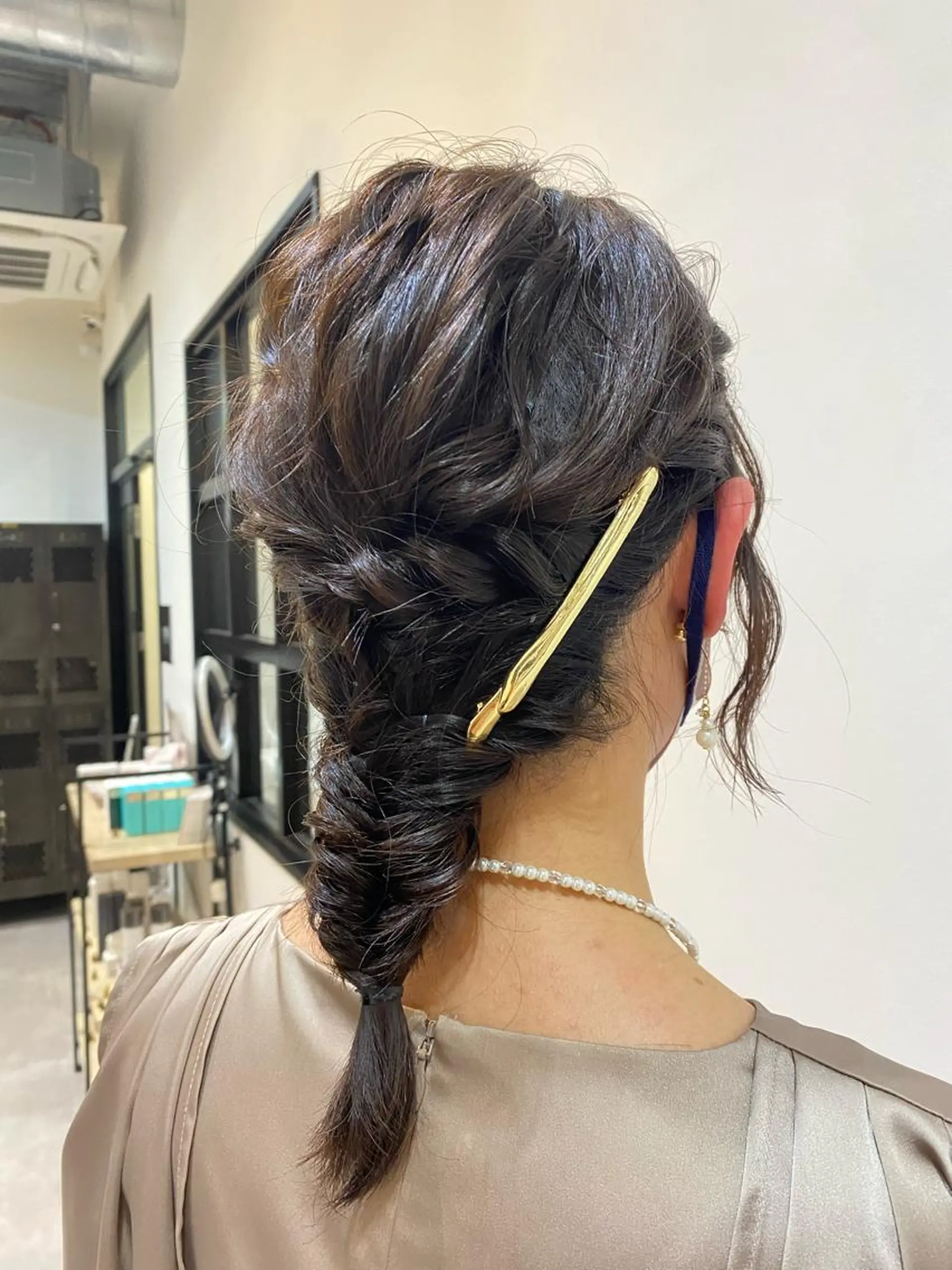 ヘアアレンジ ボブ デート ♡オシャ髪♡AI ✂️newi町田のヘアスタイル