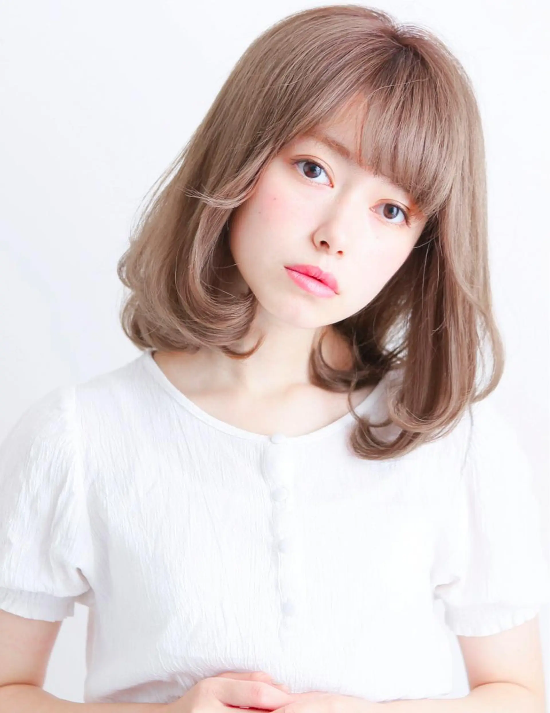 ショート カラー モテ髪透明感❤️ デイズヘアカラーのヘアスタイル