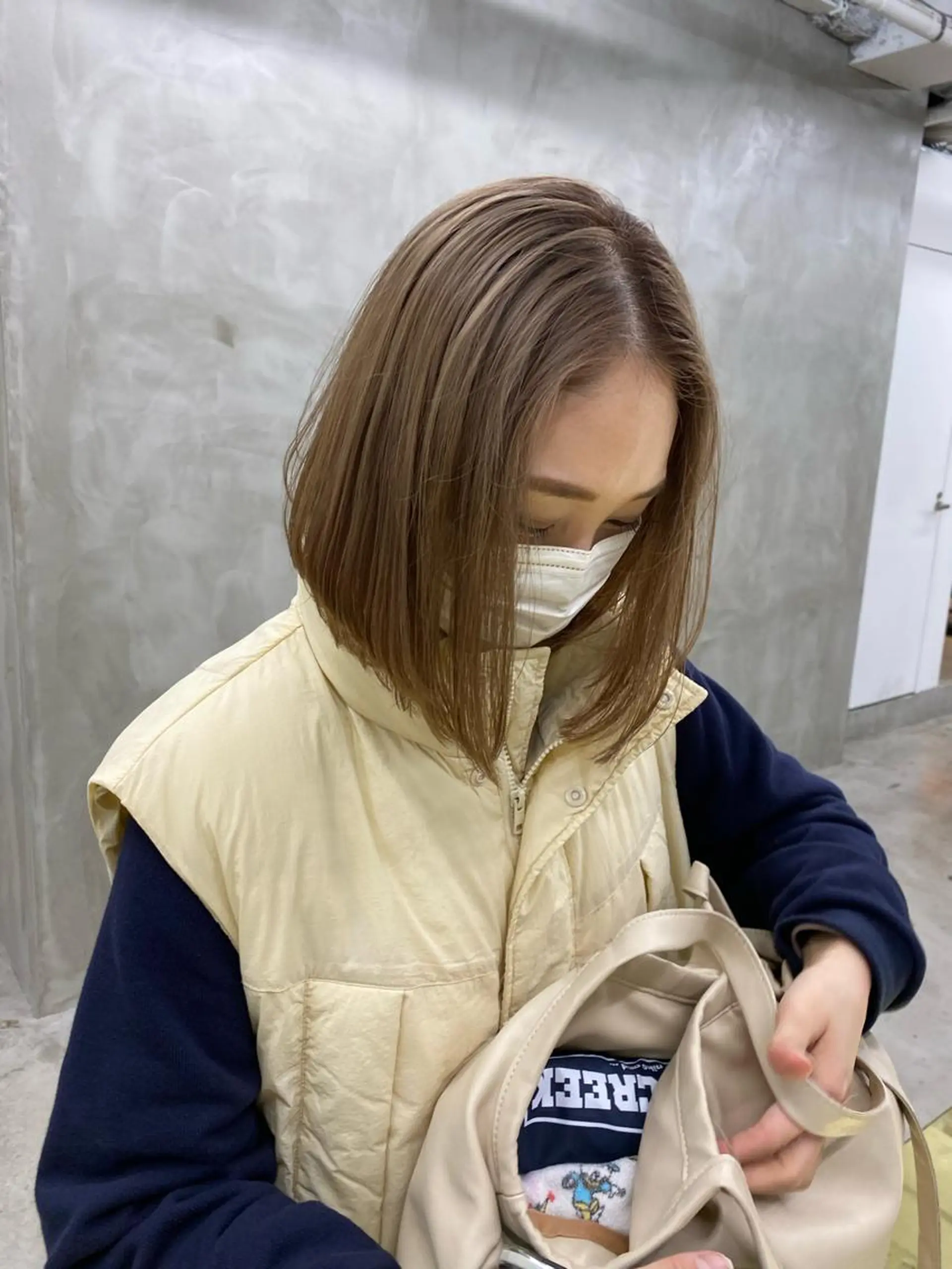 ミディアム カラー yiye 青山所属・無料カットモデル募集 🌱ひょうがのヘアスタイル