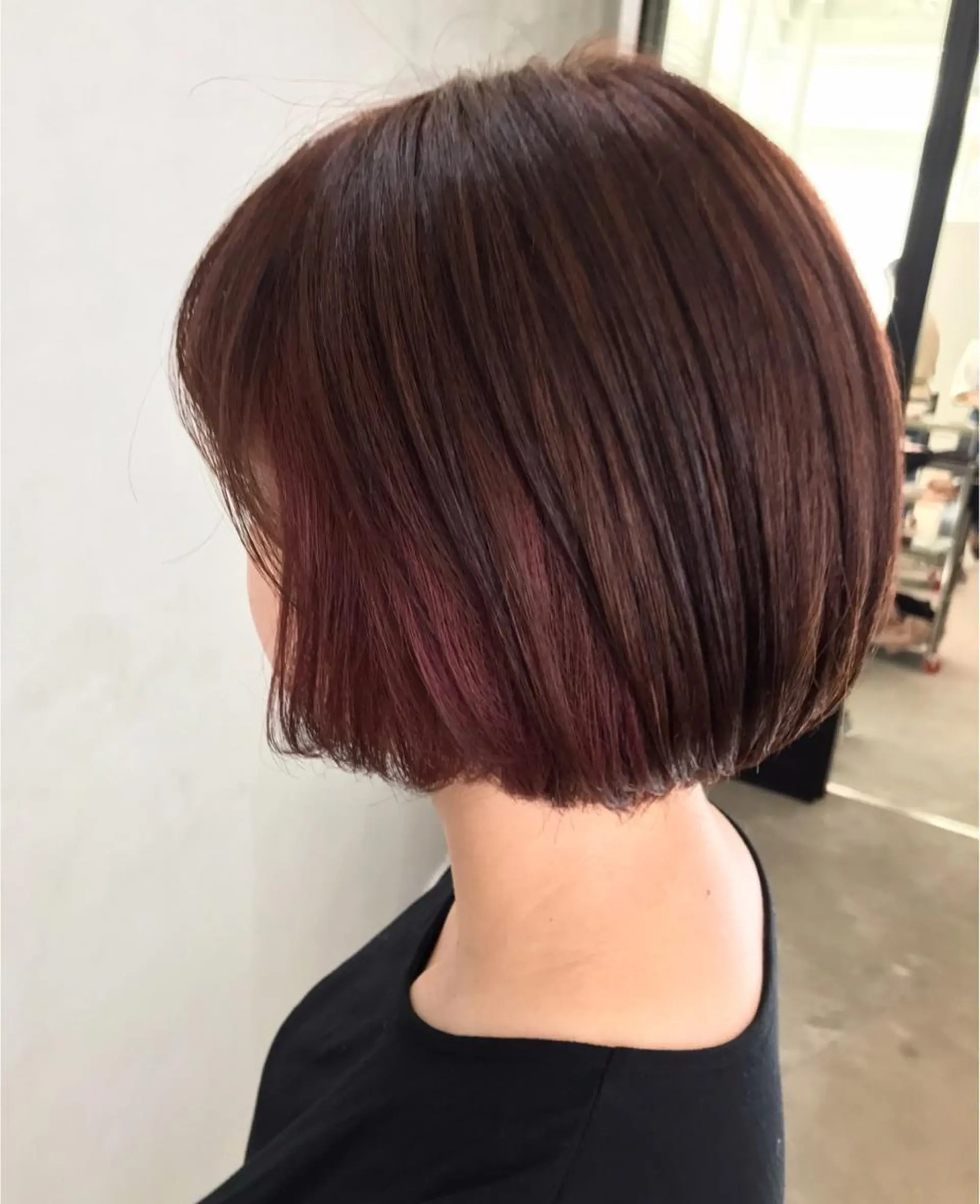 ショート カラー ベージュカラー インナーカラー ピンクカラー ピンクベージュ River,Land所属・yui .のヘアスタイル