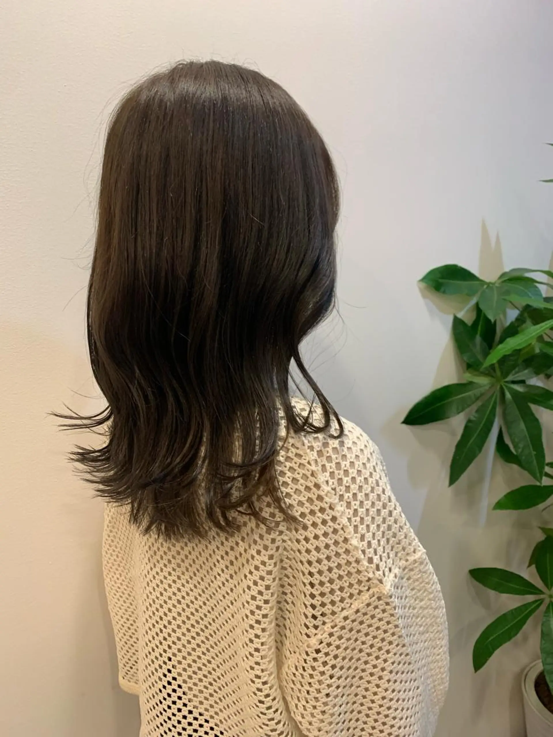 ミディアム カラー ベージュカラー 現地韓国ヘア🇰🇷 Chisaki치사키のヘアスタイル