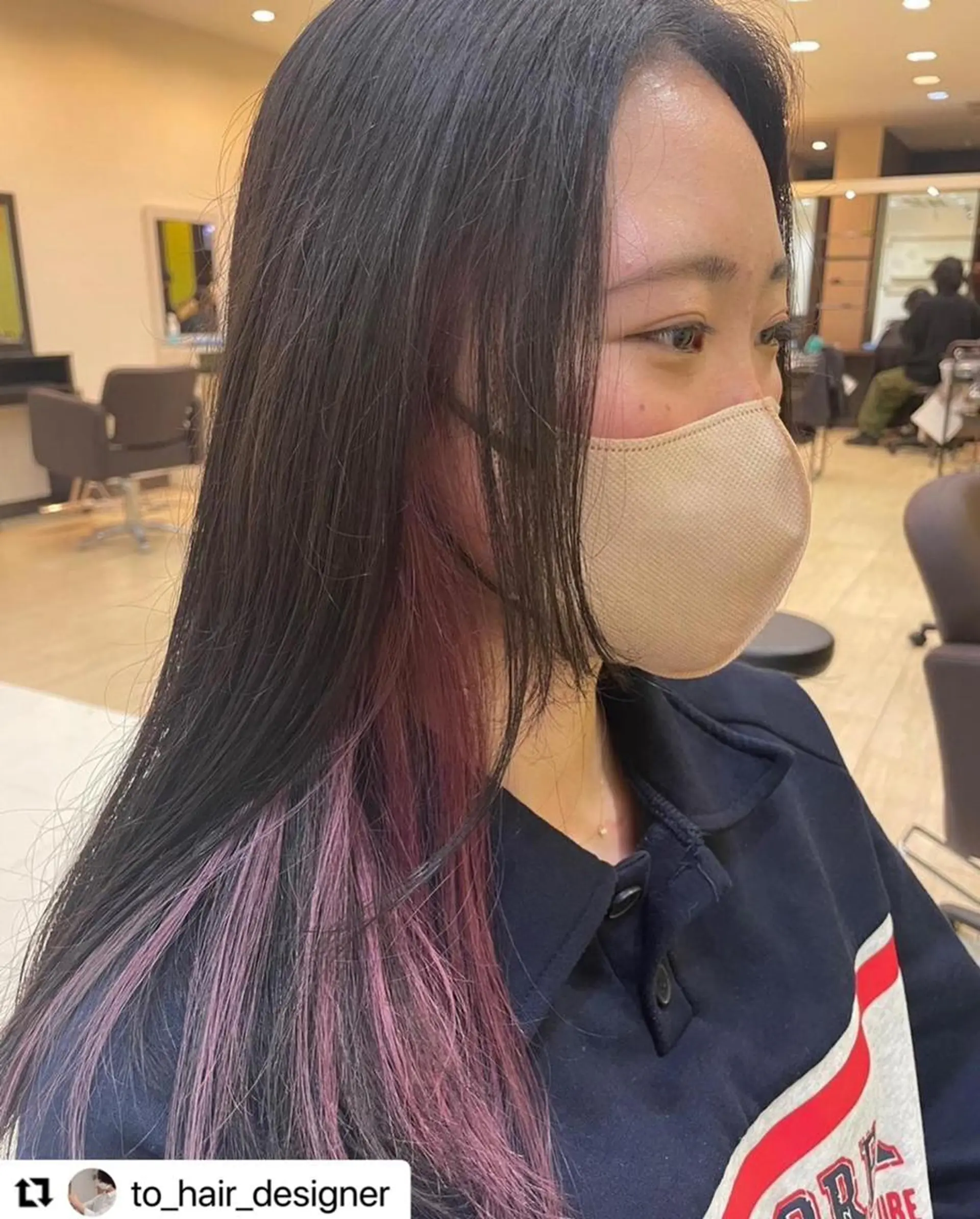 ミディアム カラー メンズ アディクシーカラー 透明感カラー ダブルカラー イルミナカラー ピンクカラー 🩷Eny terrace🩷のヘアスタイル