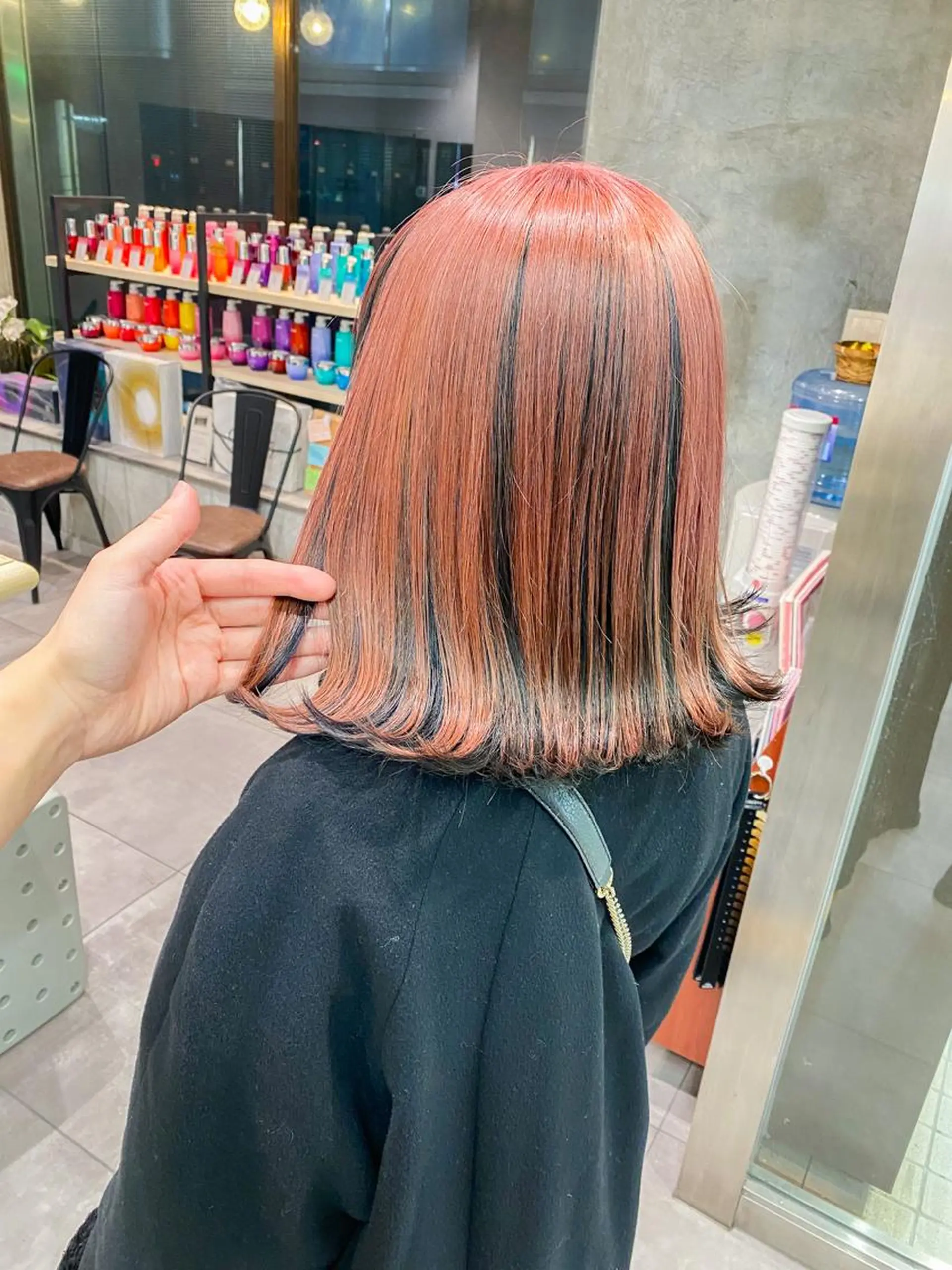 ミディアム カラー カット ヘアカラー トリートメント 韓国風スタイル 🍓MIZUKI🍓のヘアスタイル