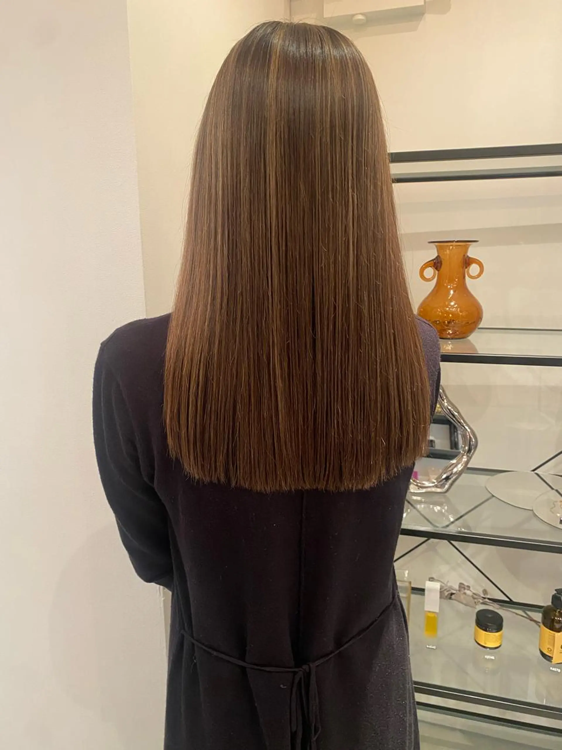 ロング カラー トリートメント riria/ボブ /ブラウンカラー🎀のヘアスタイル