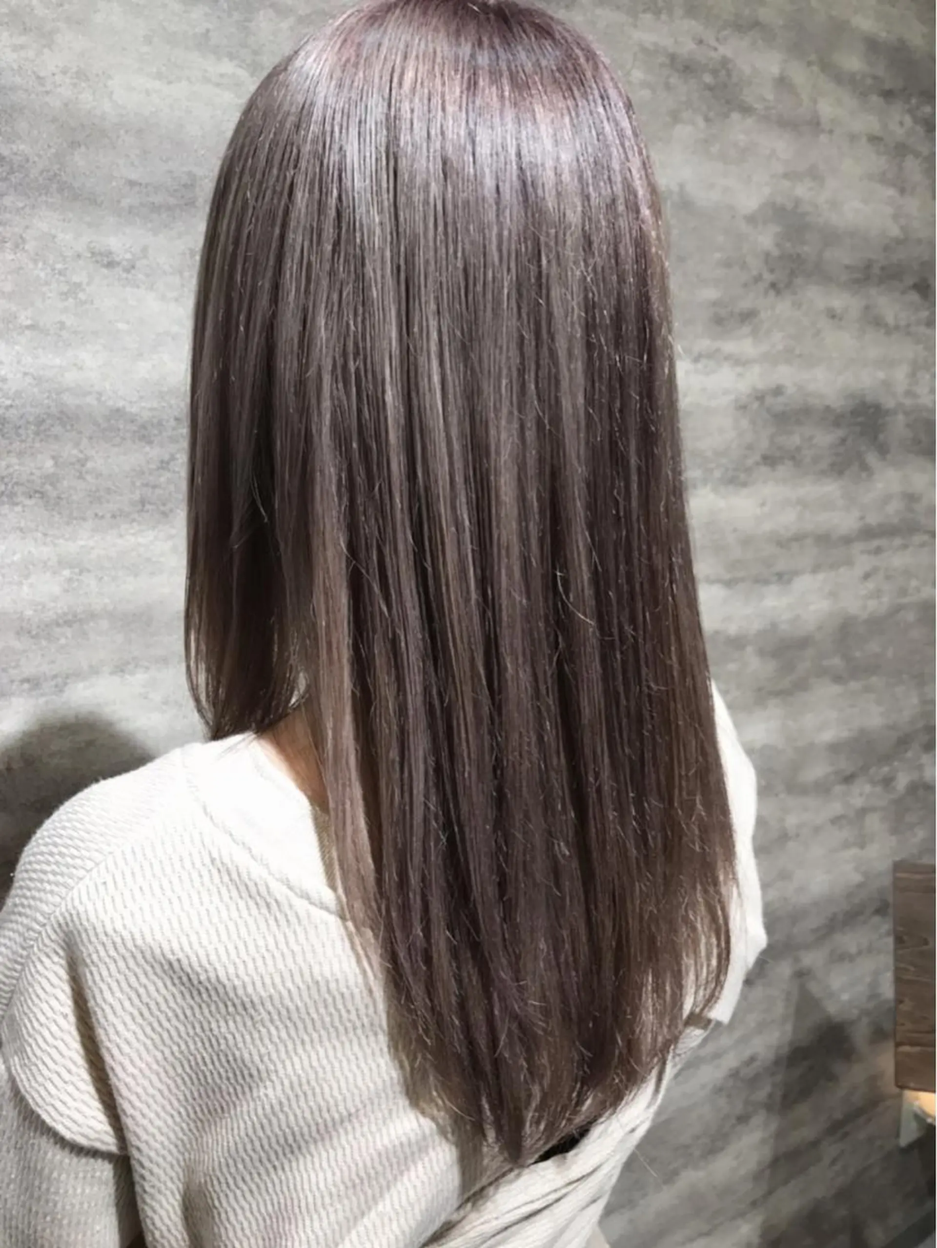 セミロング カラー Blanco 村松 美里のヘアスタイル