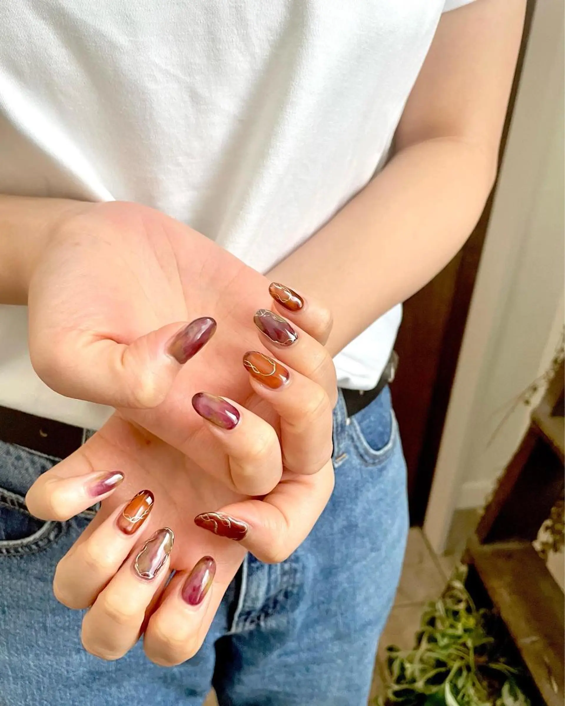 ネイル クリアネイル フットネイル ジェルネイル グリーン 韓国ネイル ハンドネイル 甲府市徳行 🧸prunelleのネイルデザイン